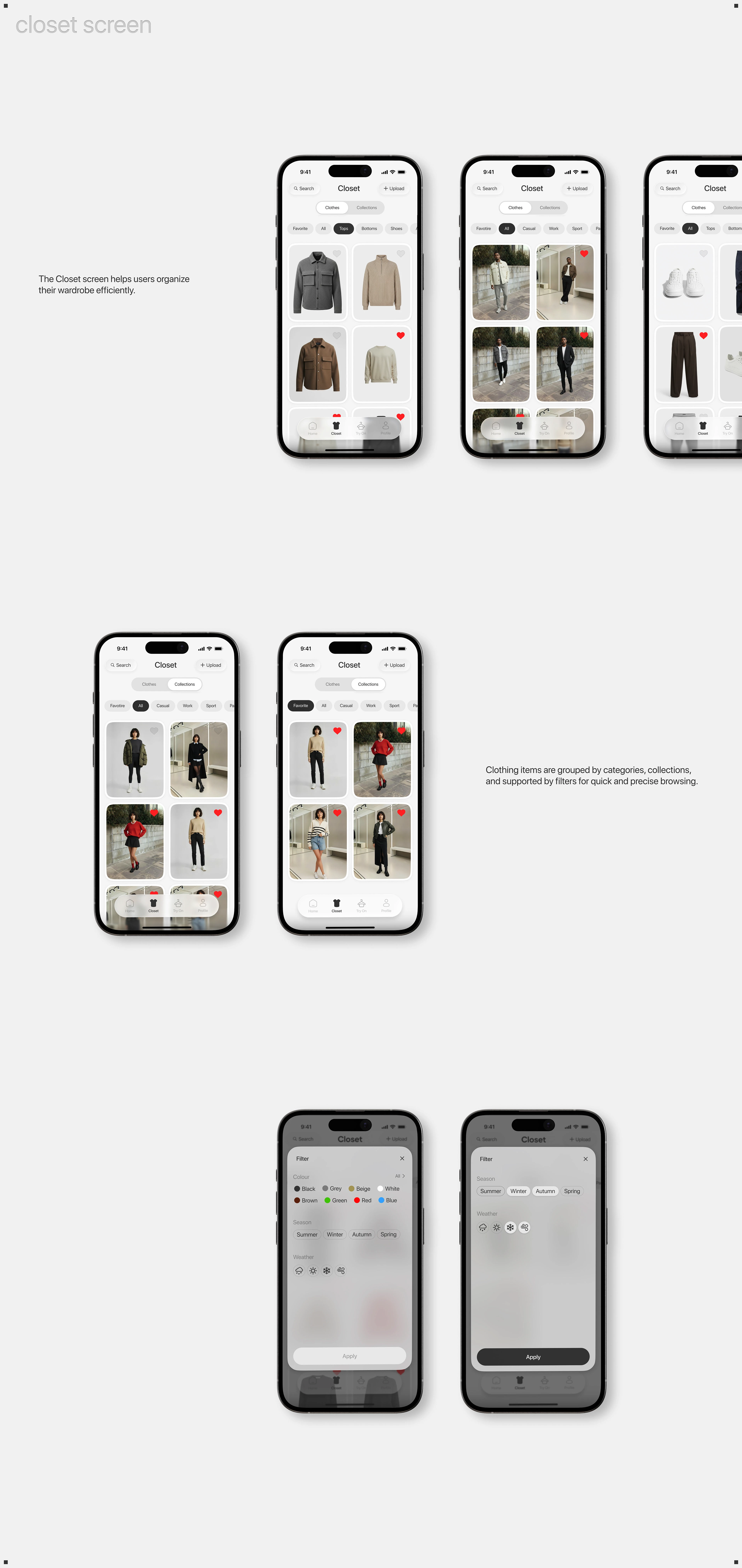Closetly — AI-Powered Virtual Wardrobe App — Изображение №17 — Интерфейсы на Dprofile