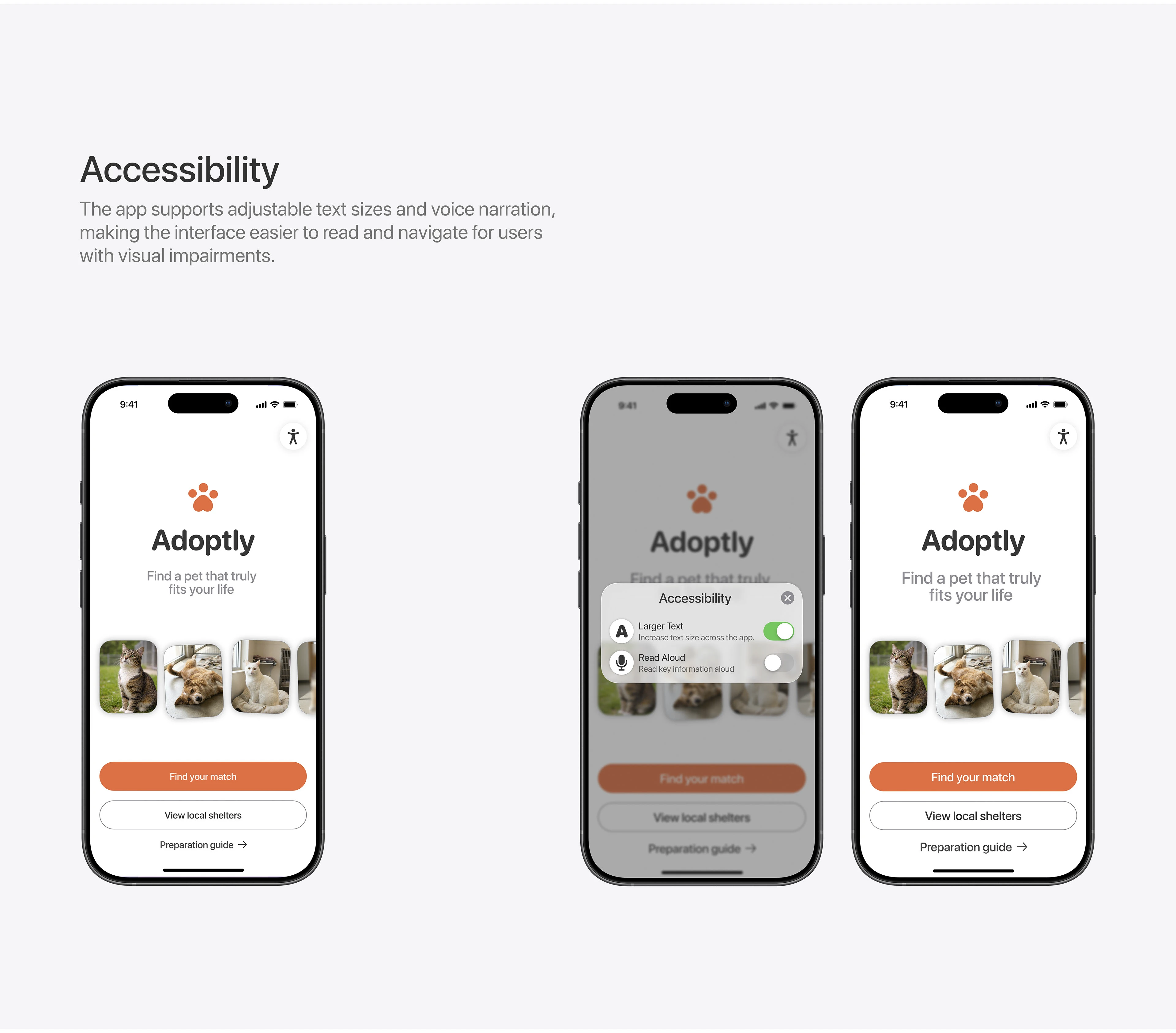 Adoptly — Pet Adoption Mobile App — Изображение №10 — Интерфейсы на Dprofile