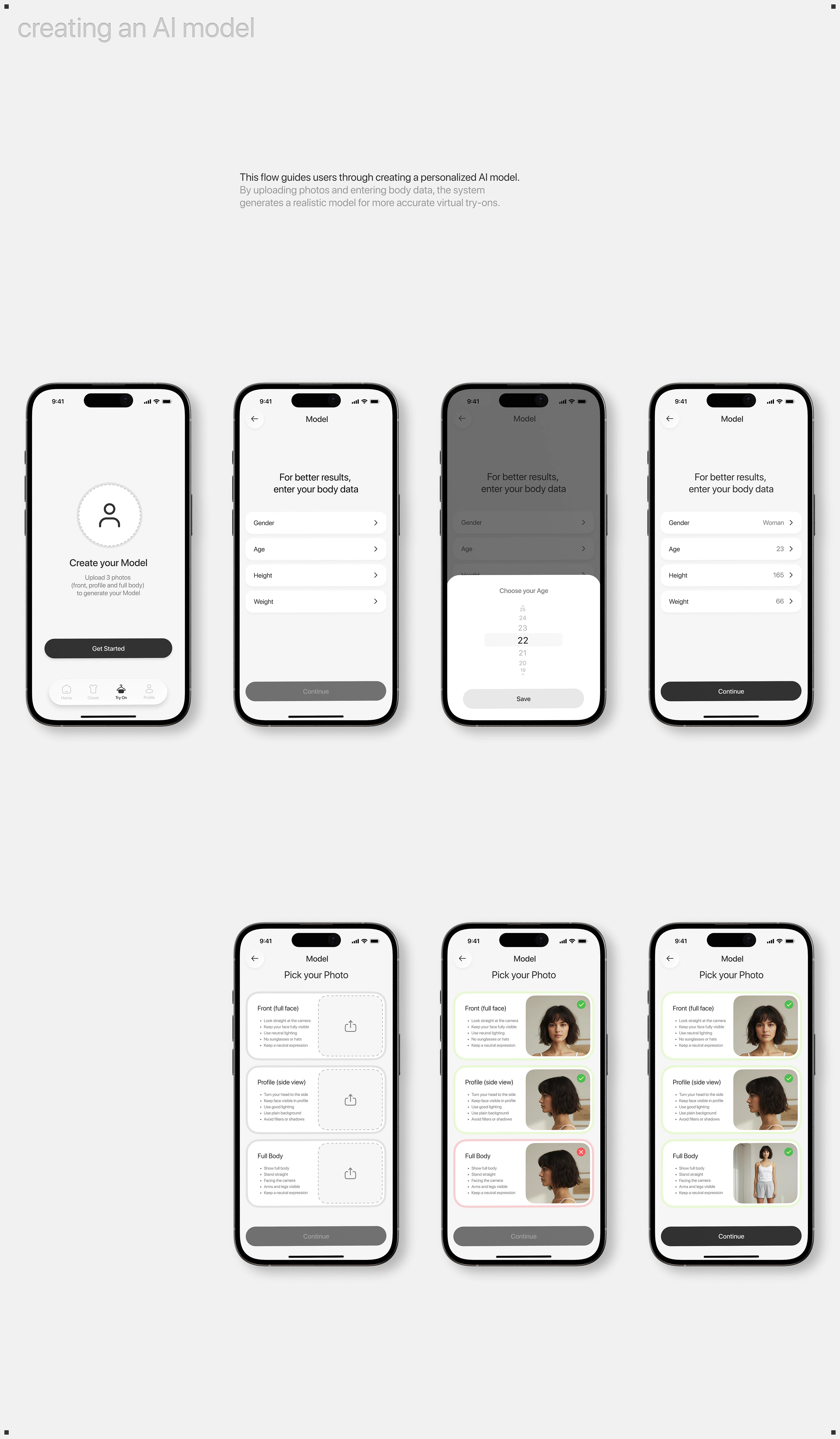 Closetly — AI-Powered Virtual Wardrobe App — Изображение №23 — Интерфейсы на Dprofile