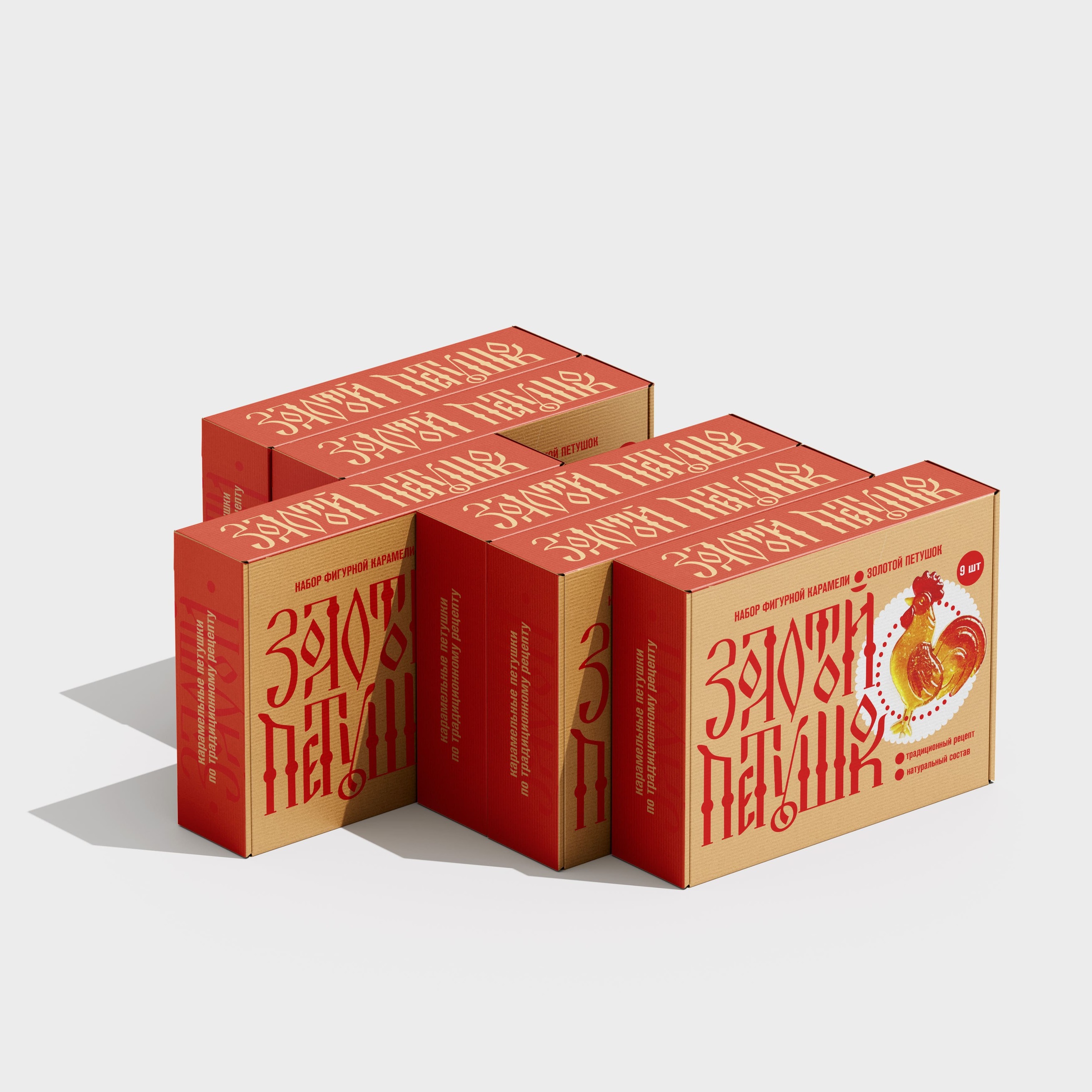 Леттеринг для упаковки "Золотой Петушок" — Изображение №5 — Брендинг, Графика на Dprofile