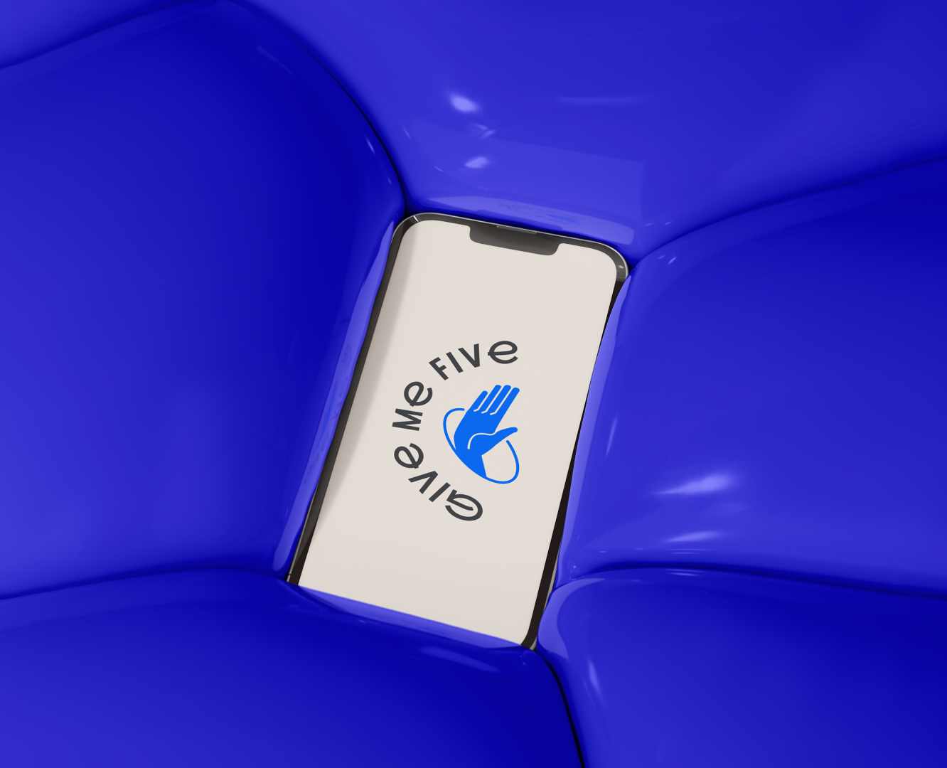 Языковая онлайн-школа "Give me five" — Брендинг на Dprofile