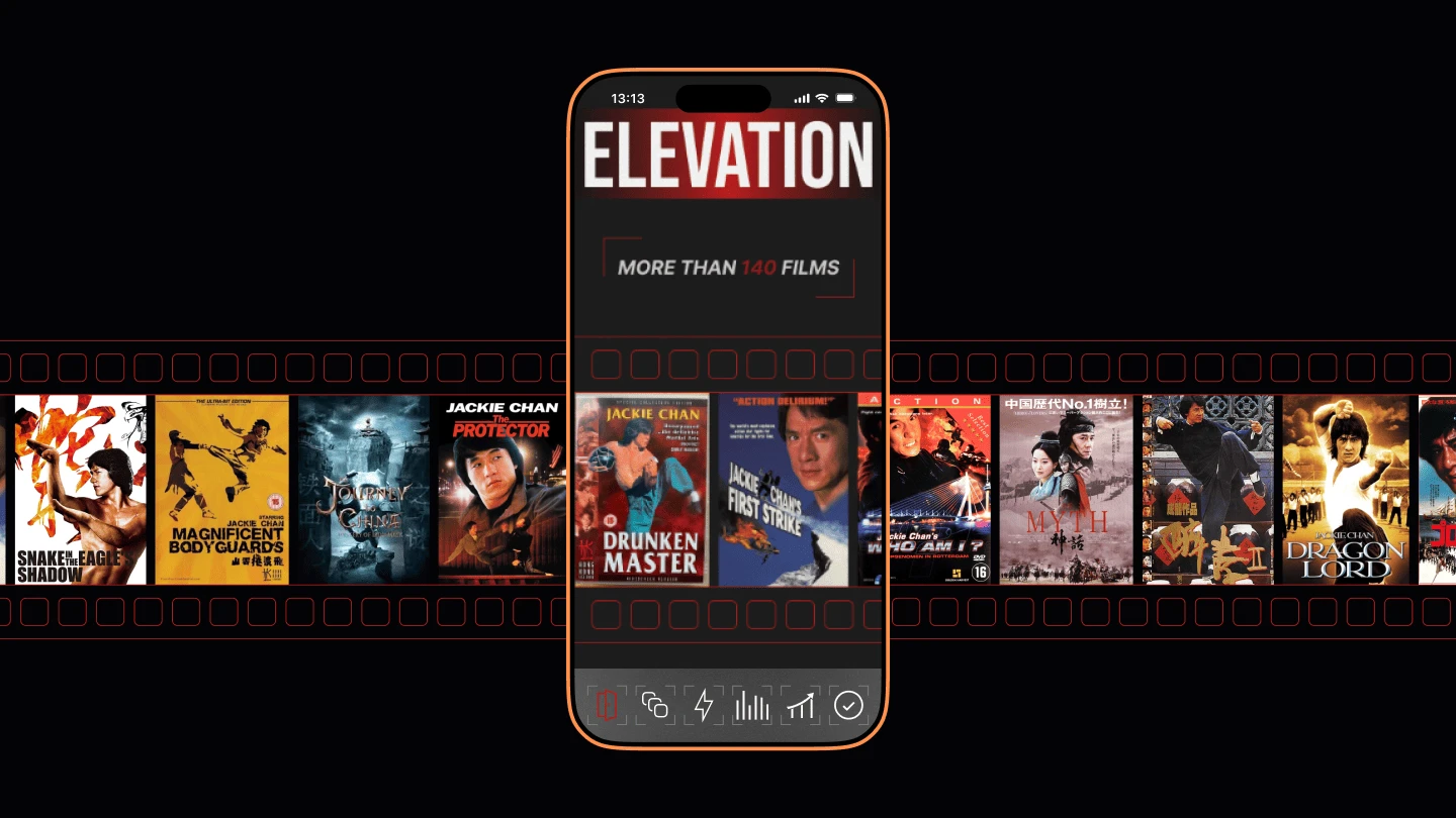 Jackie Chan the art of motion | Landing Page Design — Изображение №12 — Интерфейсы, Графика на Dprofile