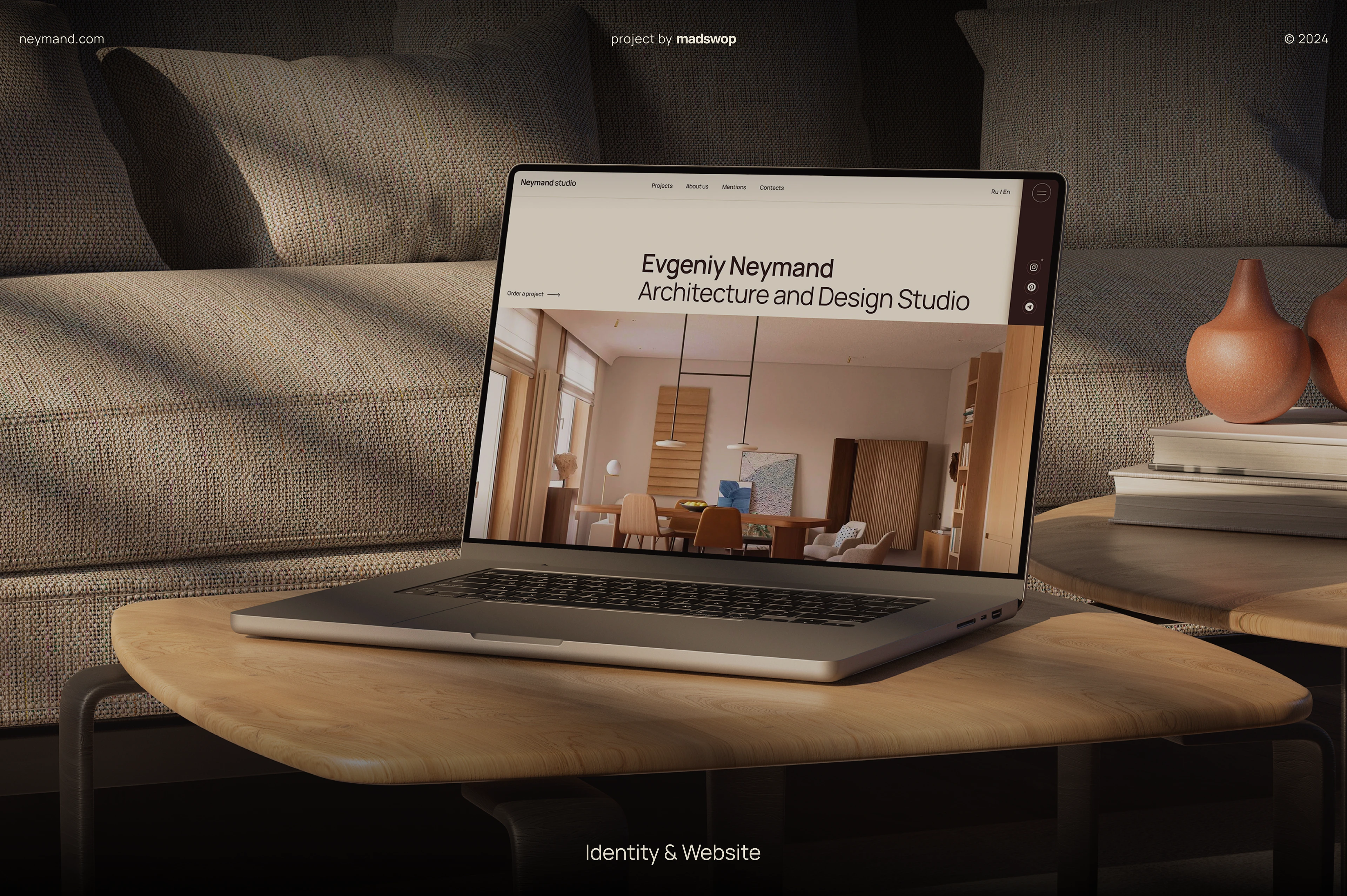 Neymand Studio | Brand Identity & Website — Изображение №1 — Интерфейсы, Брендинг на Dprofile