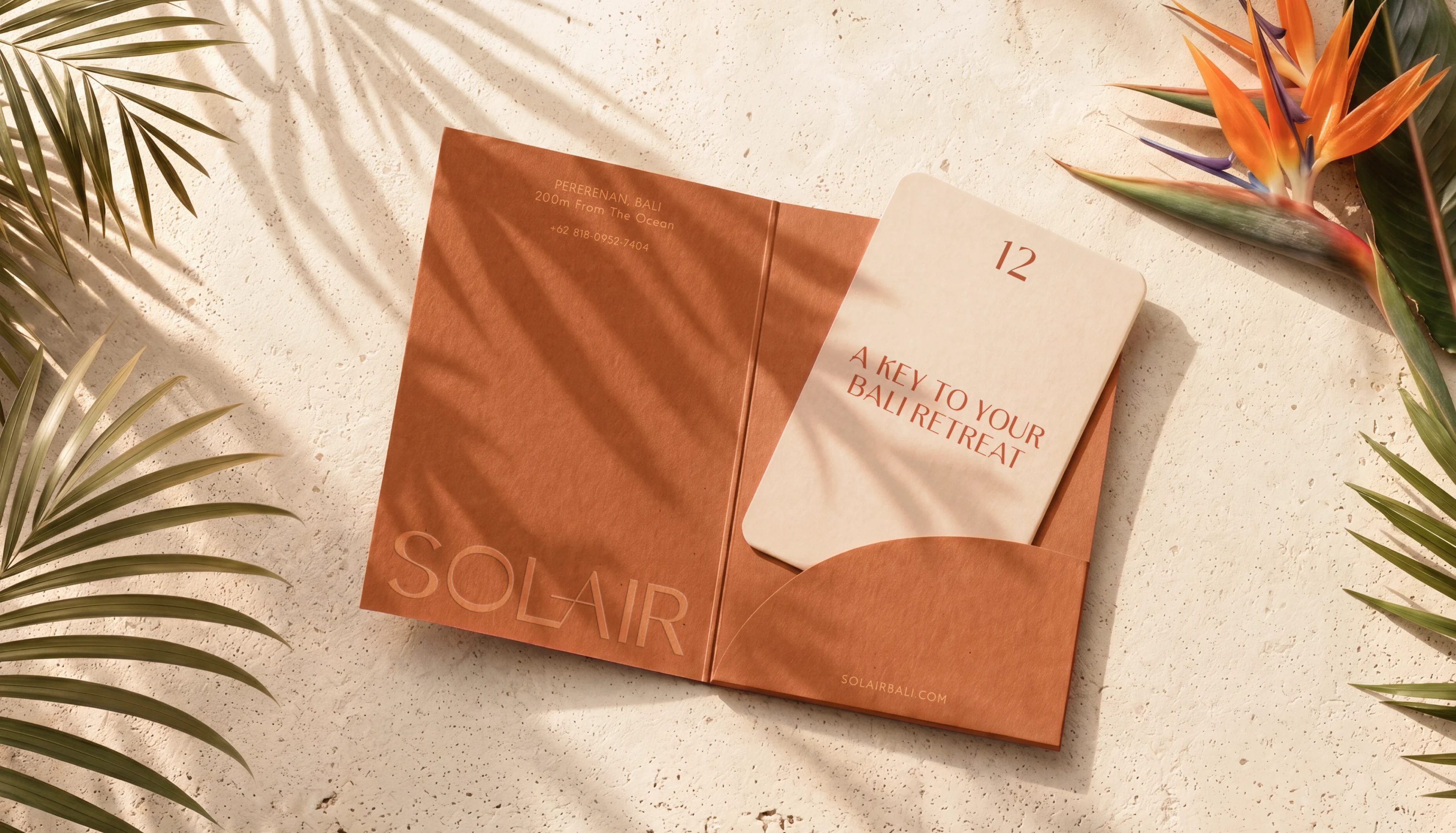 Solair | Фирменный стиль и сайт для комплекса лофтов на Бали — Изображение №8 — Интерфейсы, Брендинг на Dprofile