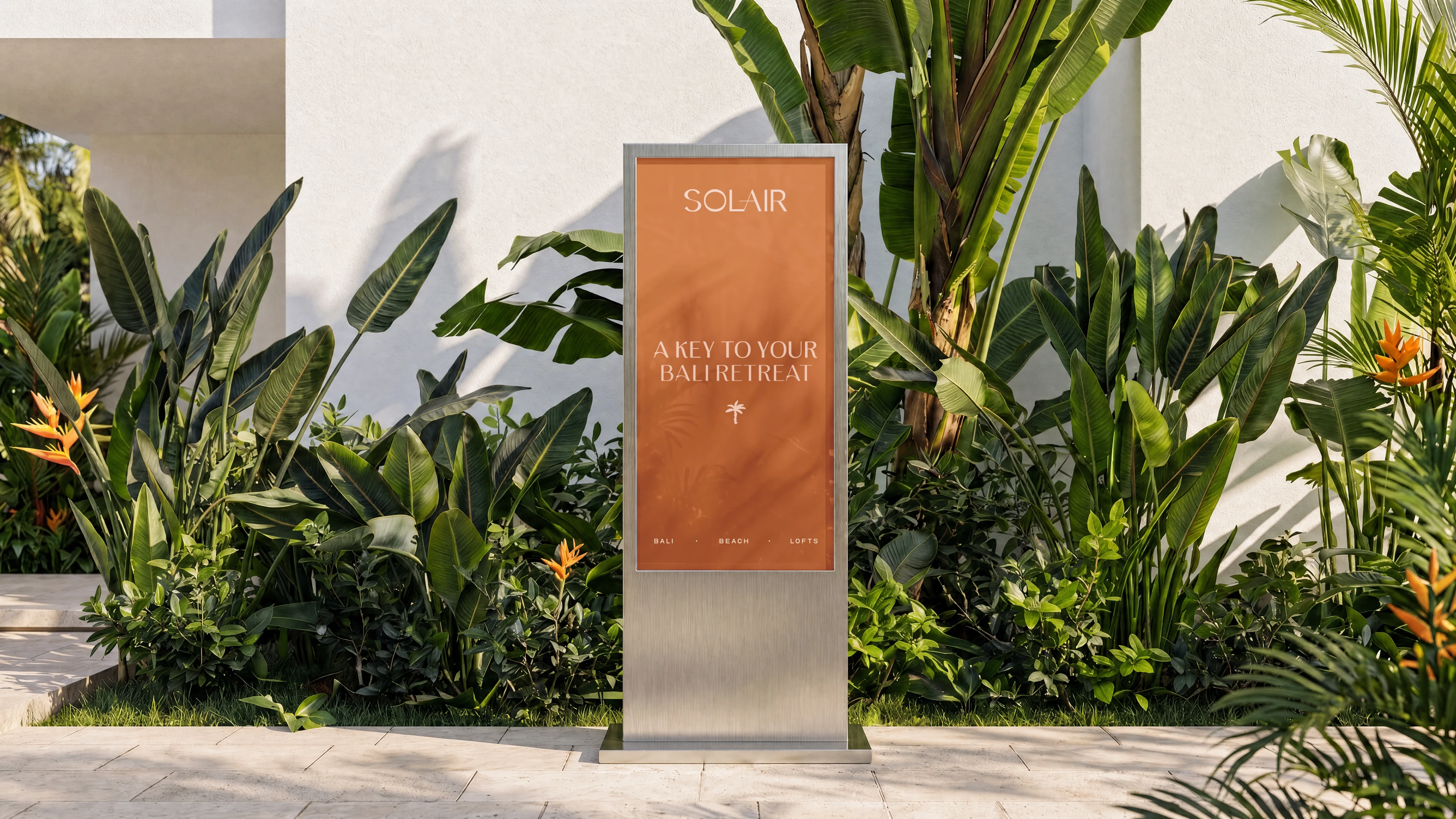 Solair | Фирменный стиль и сайт для комплекса лофтов на Бали — Изображение №10 — Интерфейсы, Брендинг на Dprofile