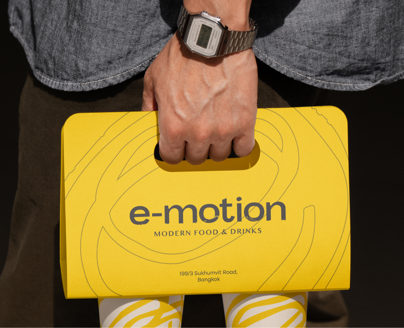 e-motion | Айдентика для ресторана на Dprofile