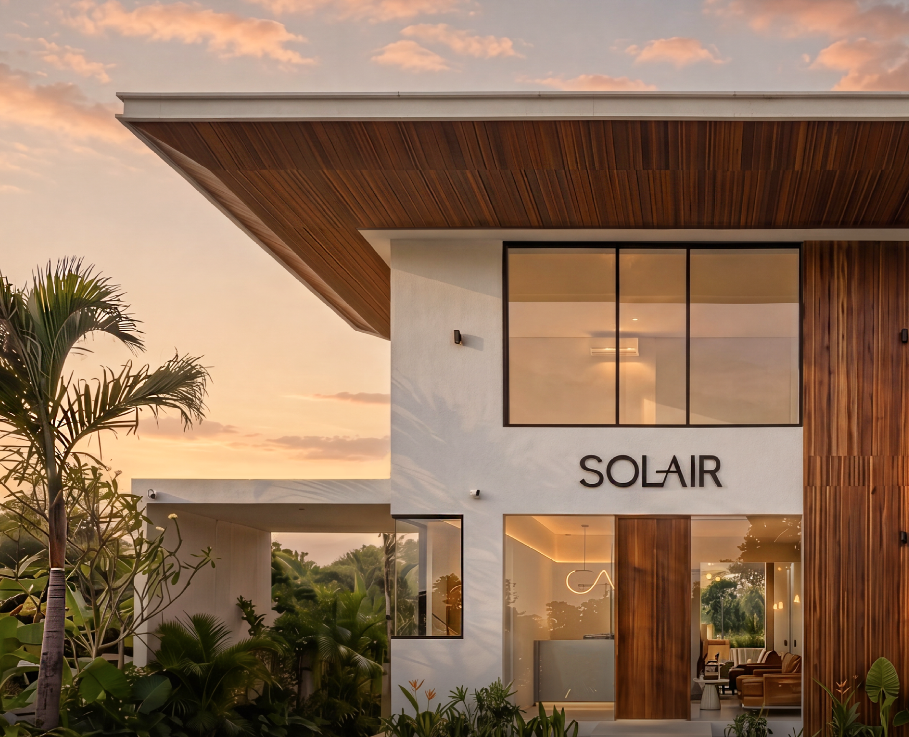 Solair | Фирменный стиль и сайт для комплекса лофтов на Бали — Интерфейсы, Брендинг на Dprofile