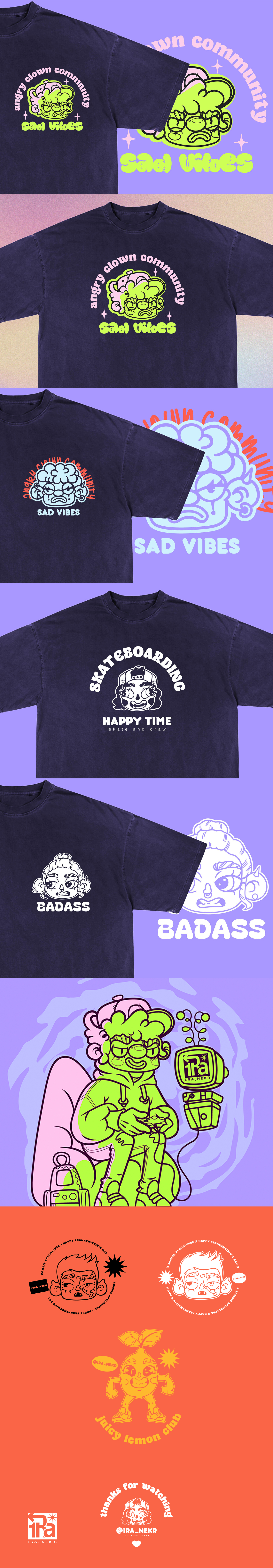 Принты для футболок — Изображение №1 — Брендинг, Графика на Dprofile