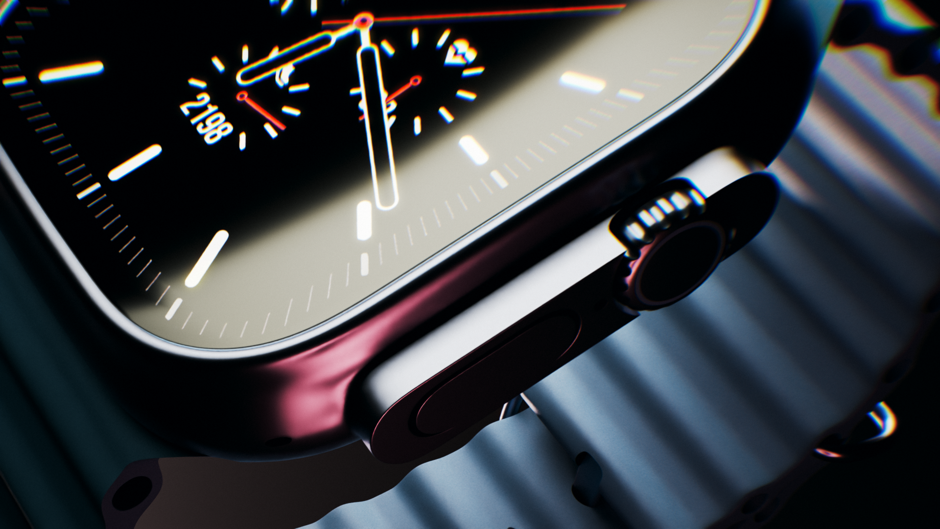 Apple watch ultra — 3D Визуализация продукта — Изображение №6 — Иллюстрация, 3D на Dprofile