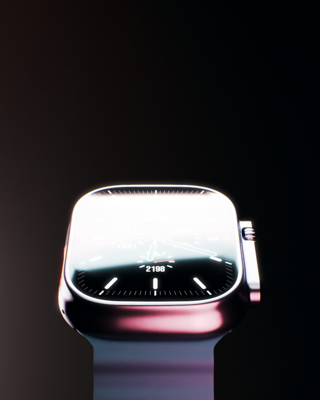 Apple watch ultra — 3D Визуализация продукта — Изображение №4 — Иллюстрация, 3D на Dprofile