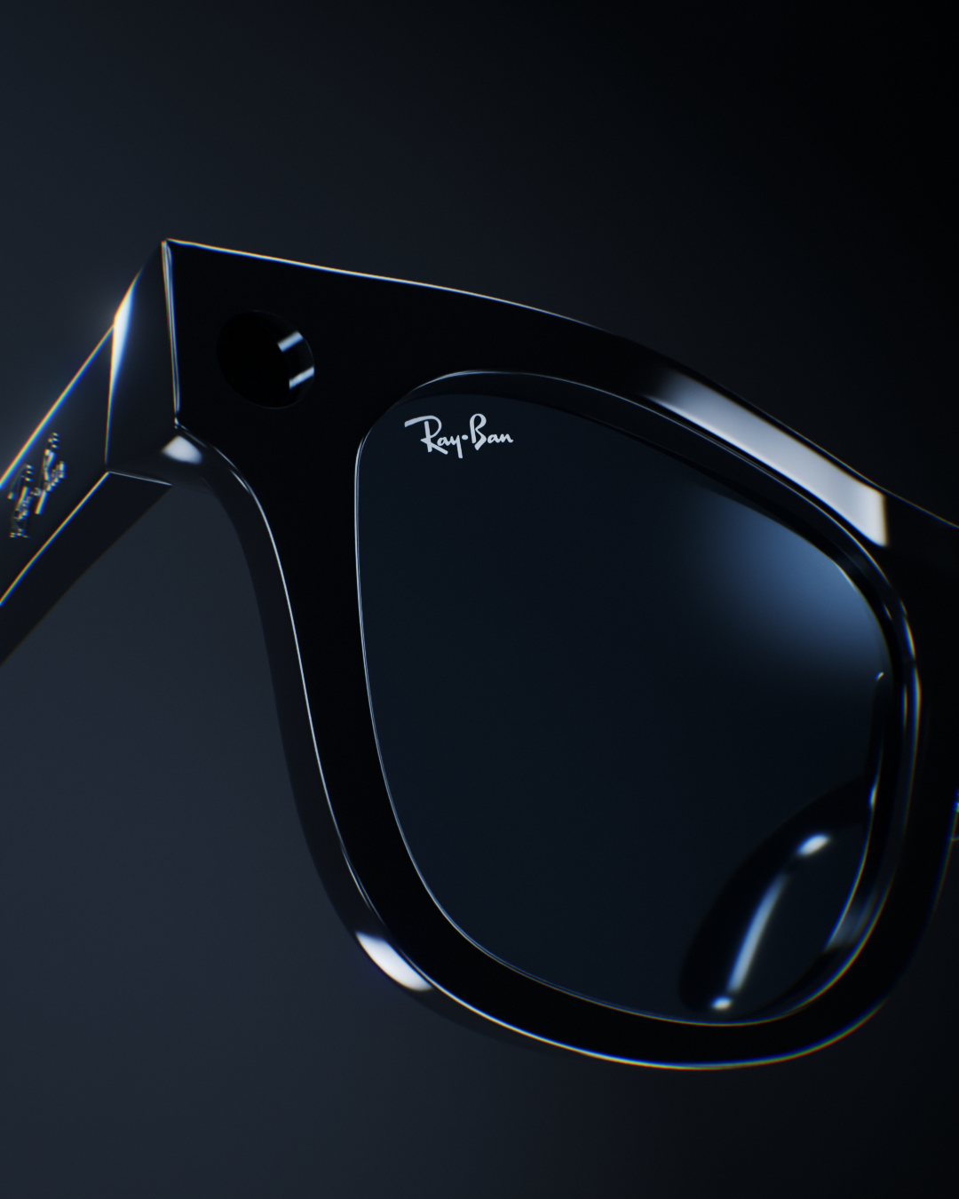 Ray-Ban Meta Sunglasses — 3D Product Visualization — Изображение №2 — Иллюстрация, 3D на Dprofile