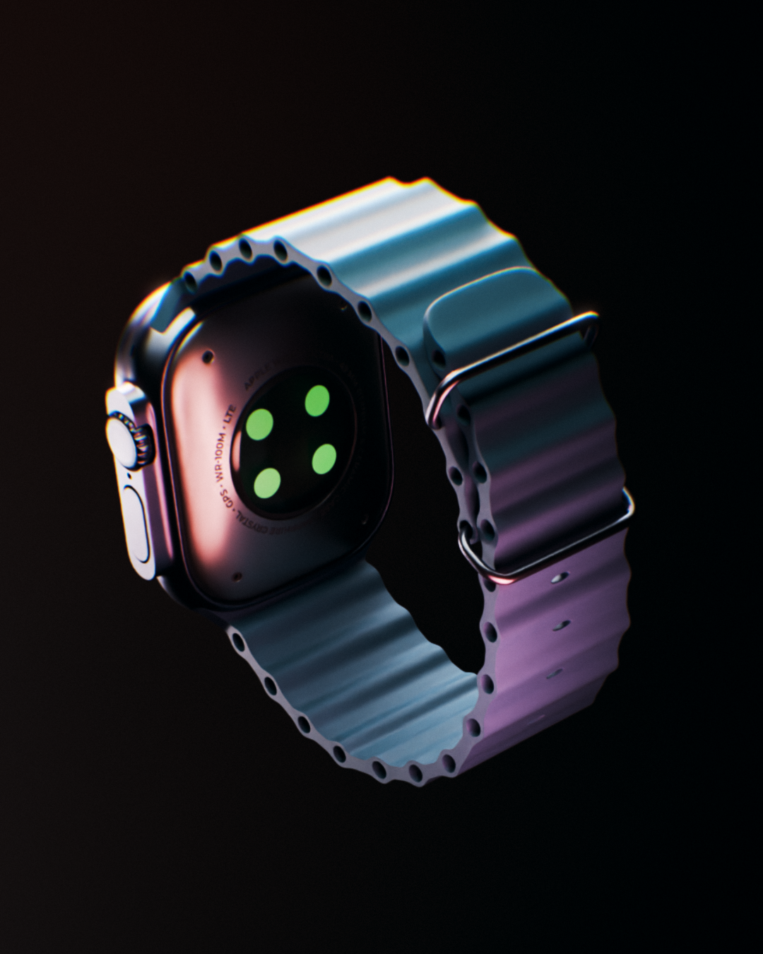 Apple watch ultra — 3D Визуализация продукта — Изображение №5 — Иллюстрация, 3D на Dprofile