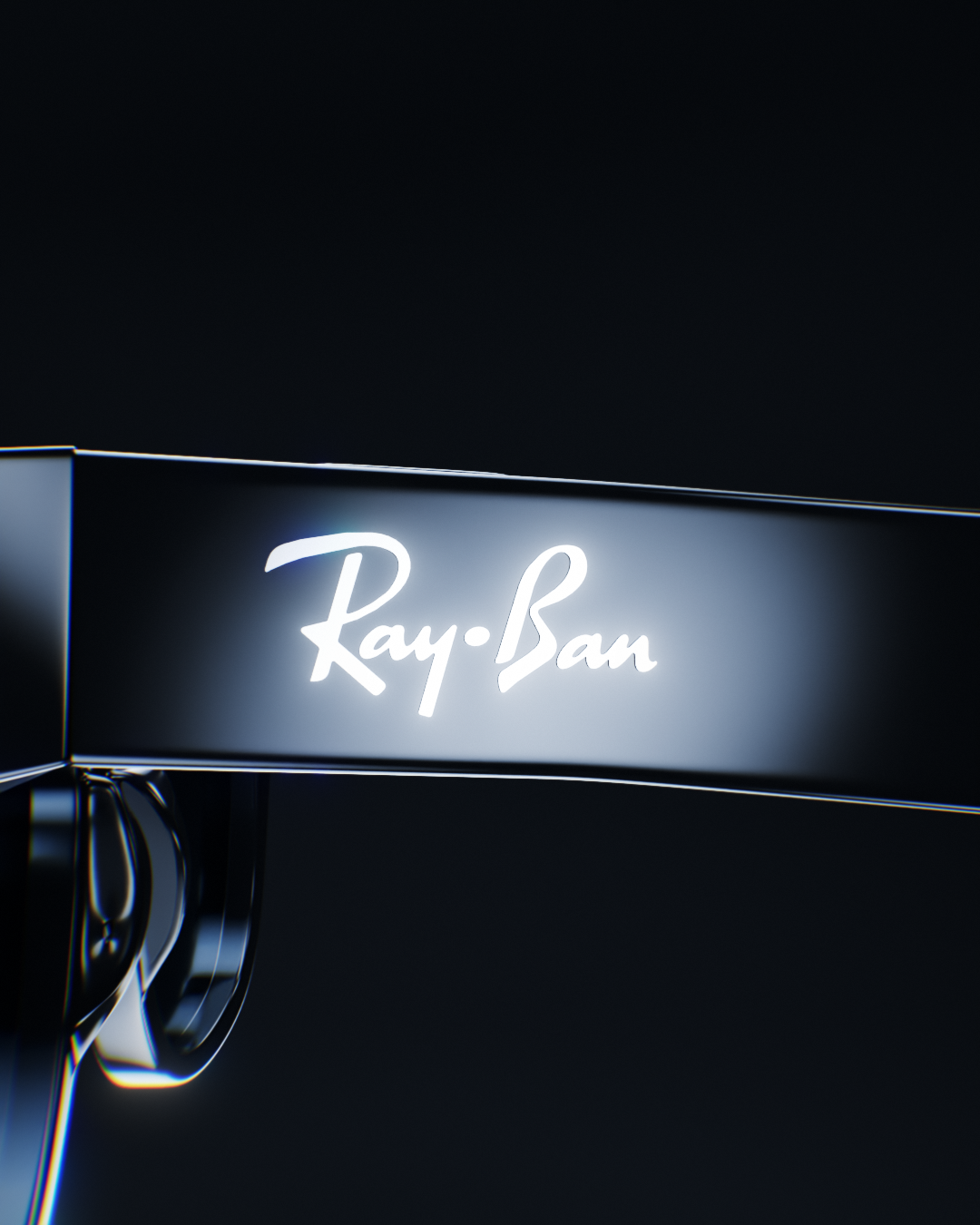 Ray-Ban Meta Sunglasses — 3D Product Visualization — Изображение №6 — Иллюстрация, 3D на Dprofile
