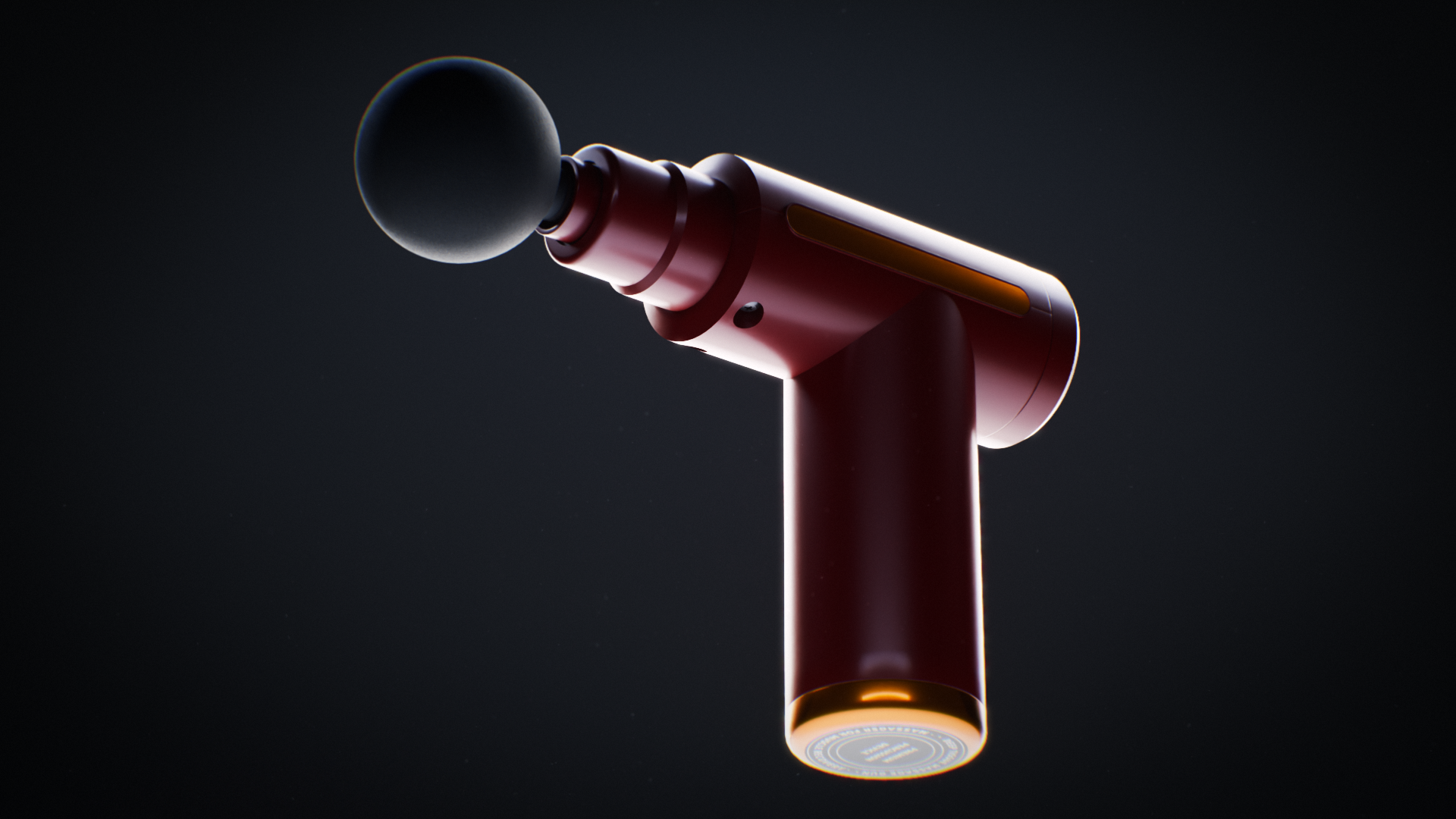 Массажный пистолет — 3D Визуализация продукта — Изображение №1 — Иллюстрация, 3D на Dprofile