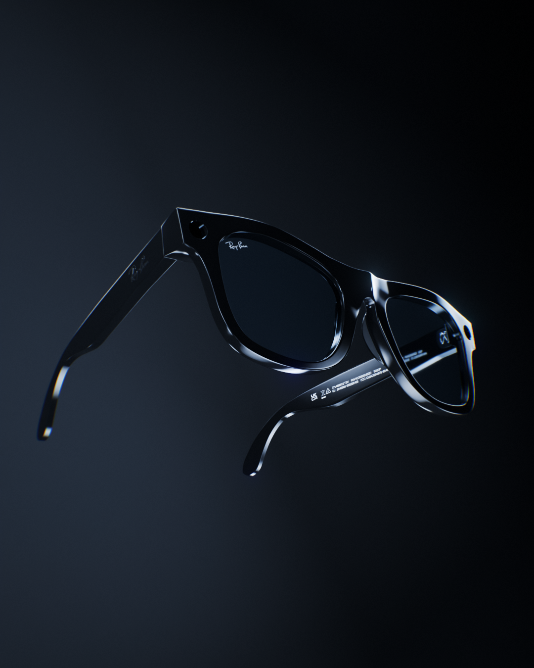 Ray-Ban Meta Sunglasses — 3D Product Visualization — Изображение №3 — Иллюстрация, 3D на Dprofile