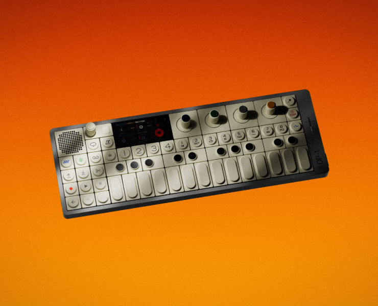 OP-1 3D-анимация продукта/Персональный проект 2026 на Dprofile