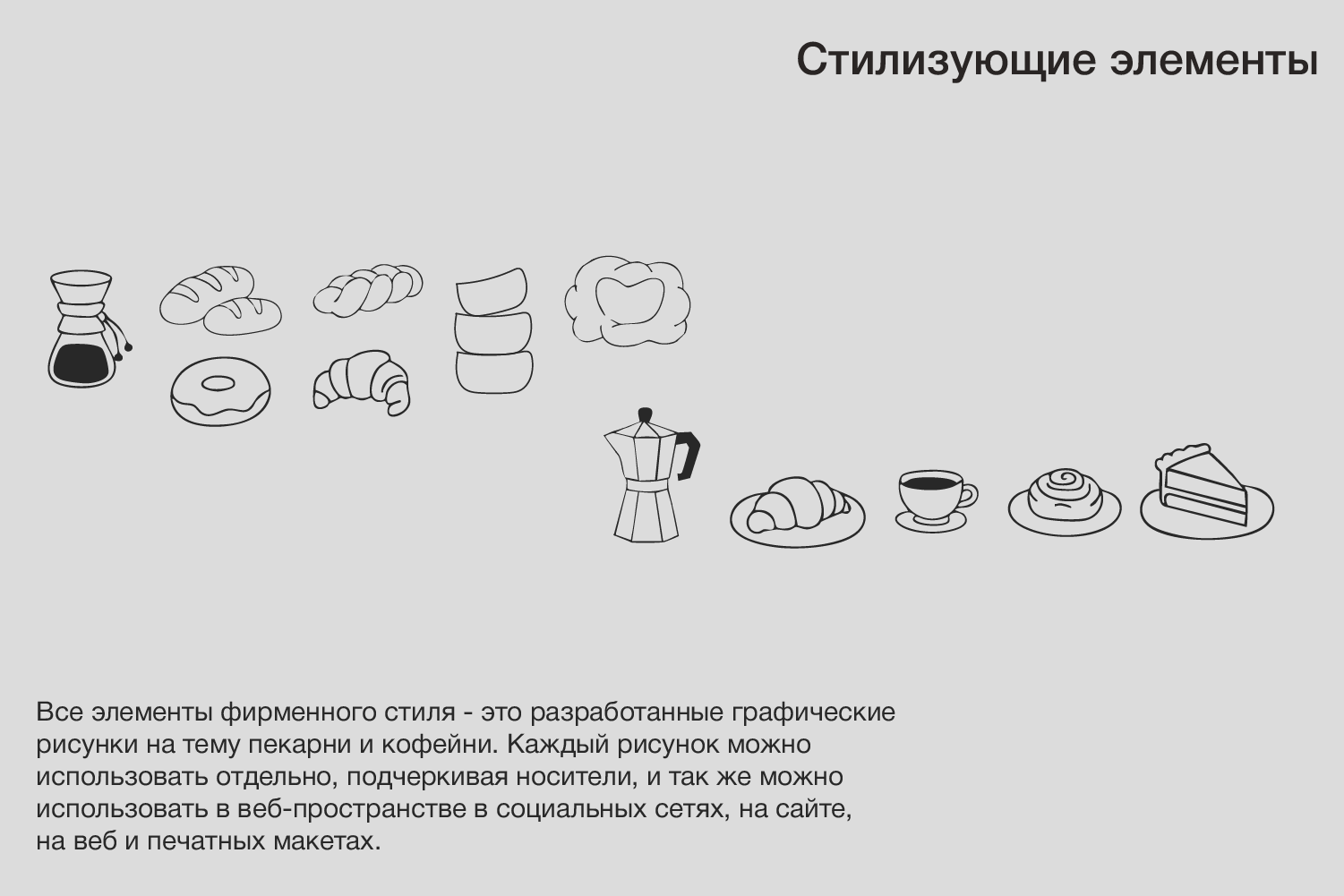 Фирменный стиль / айдентика / бренд кафе-пекарня — Изображение №17 — Интерфейсы, Брендинг на Dprofile