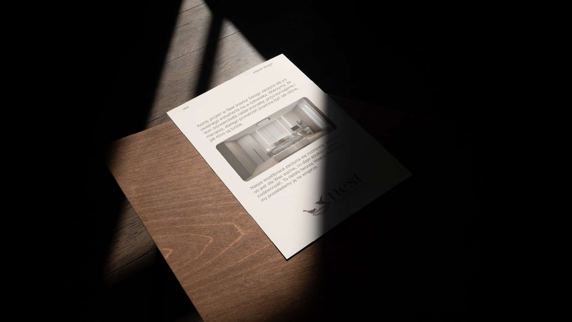 Фирменный стиль для студии дизайна интерьера Nest — Изображение №16 — Интерфейсы, Брендинг на Dprofile