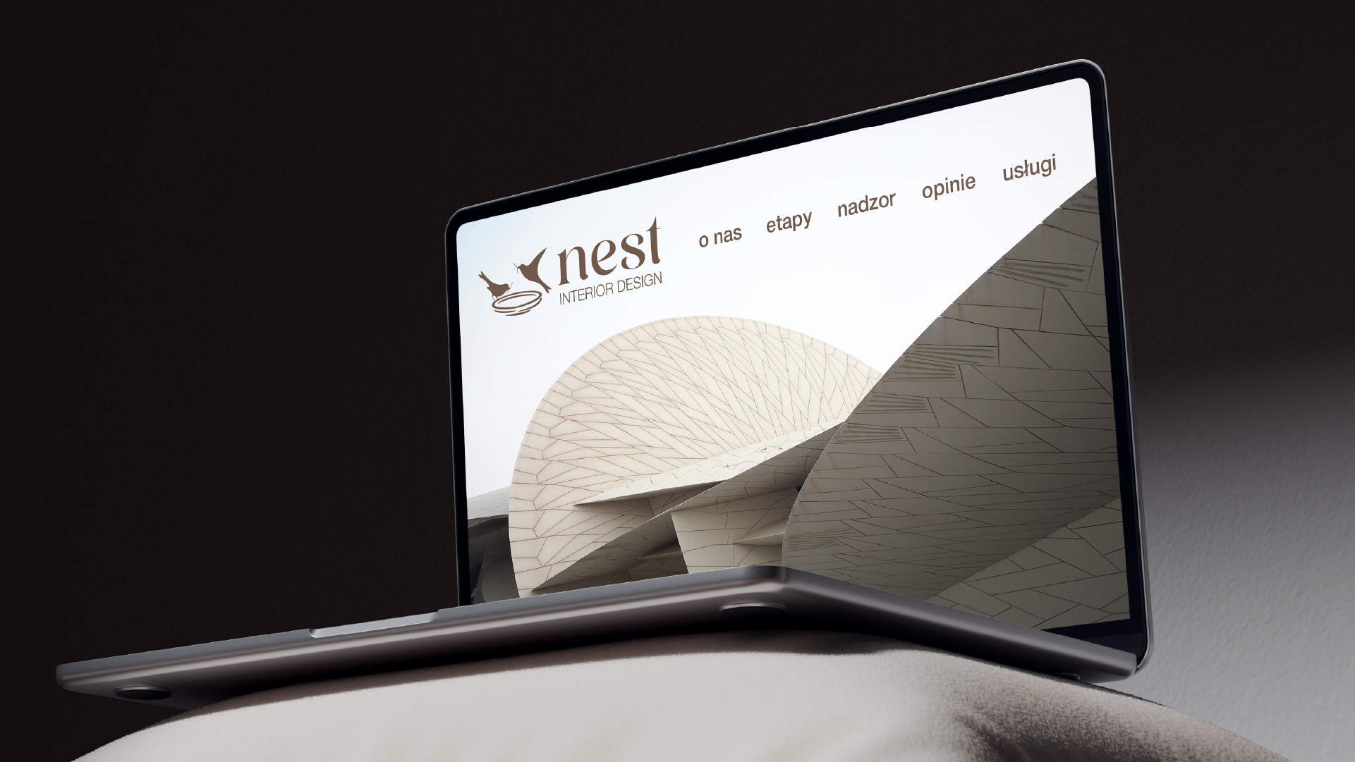 Фирменный стиль для студии дизайна интерьера Nest — Изображение №1 — Интерфейсы, Брендинг на Dprofile