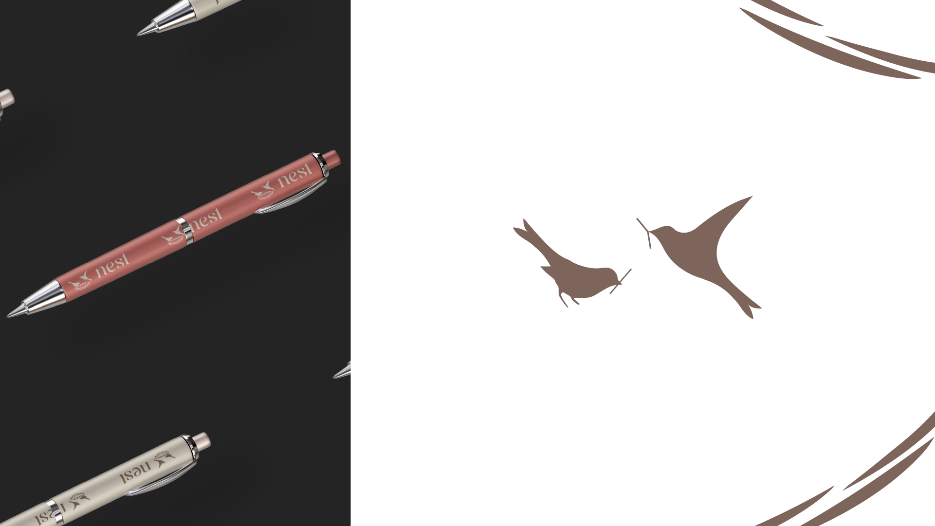 Фирменный стиль для студии дизайна интерьера Nest — Изображение №17 — Интерфейсы, Брендинг на Dprofile