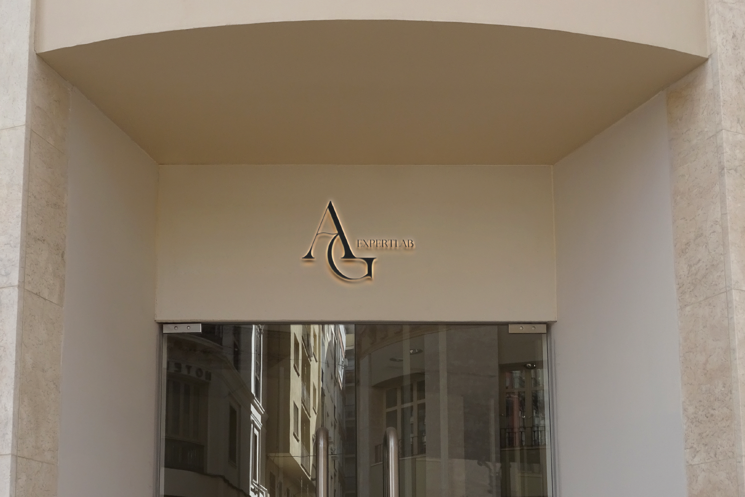 ЛОГОТИП / АНИКО ГОГОЛАШВИЛИ / ПАРИКМАХЕРСКОЕ ИСКУССТВО — Изображение №7 — Брендинг на Dprofile