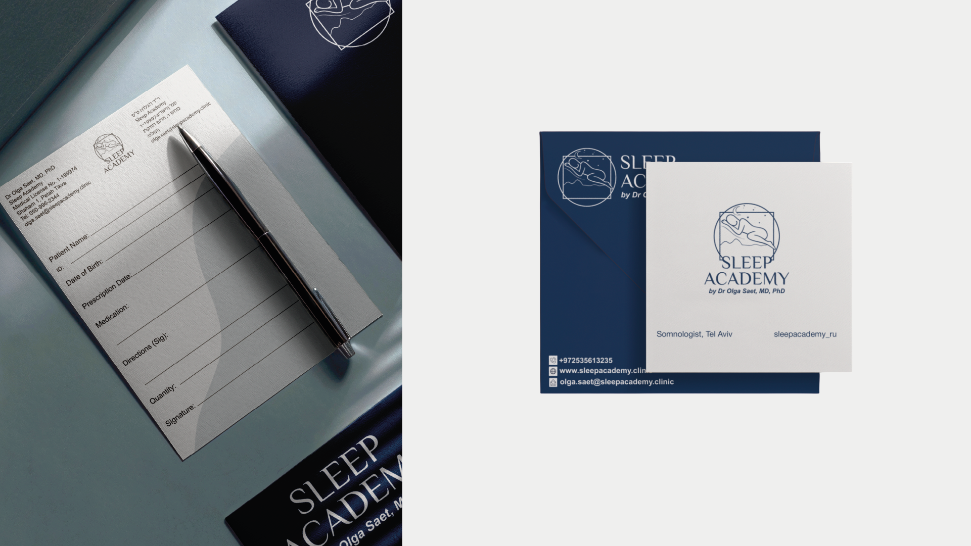 SLEEP ACADEMY / фирменный стиль, логотип, соц.сети — Изображение №8 — Брендинг, Графика на Dprofile