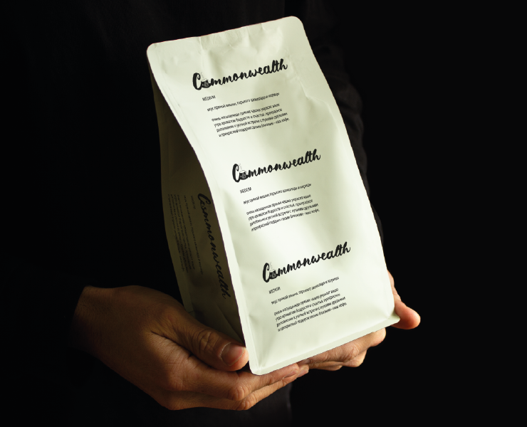 АЙДЕНТИКА/КОФЕЙНЯ-КОВОРКИНГ COMMONWEALTH — Брендинг на Dprofile