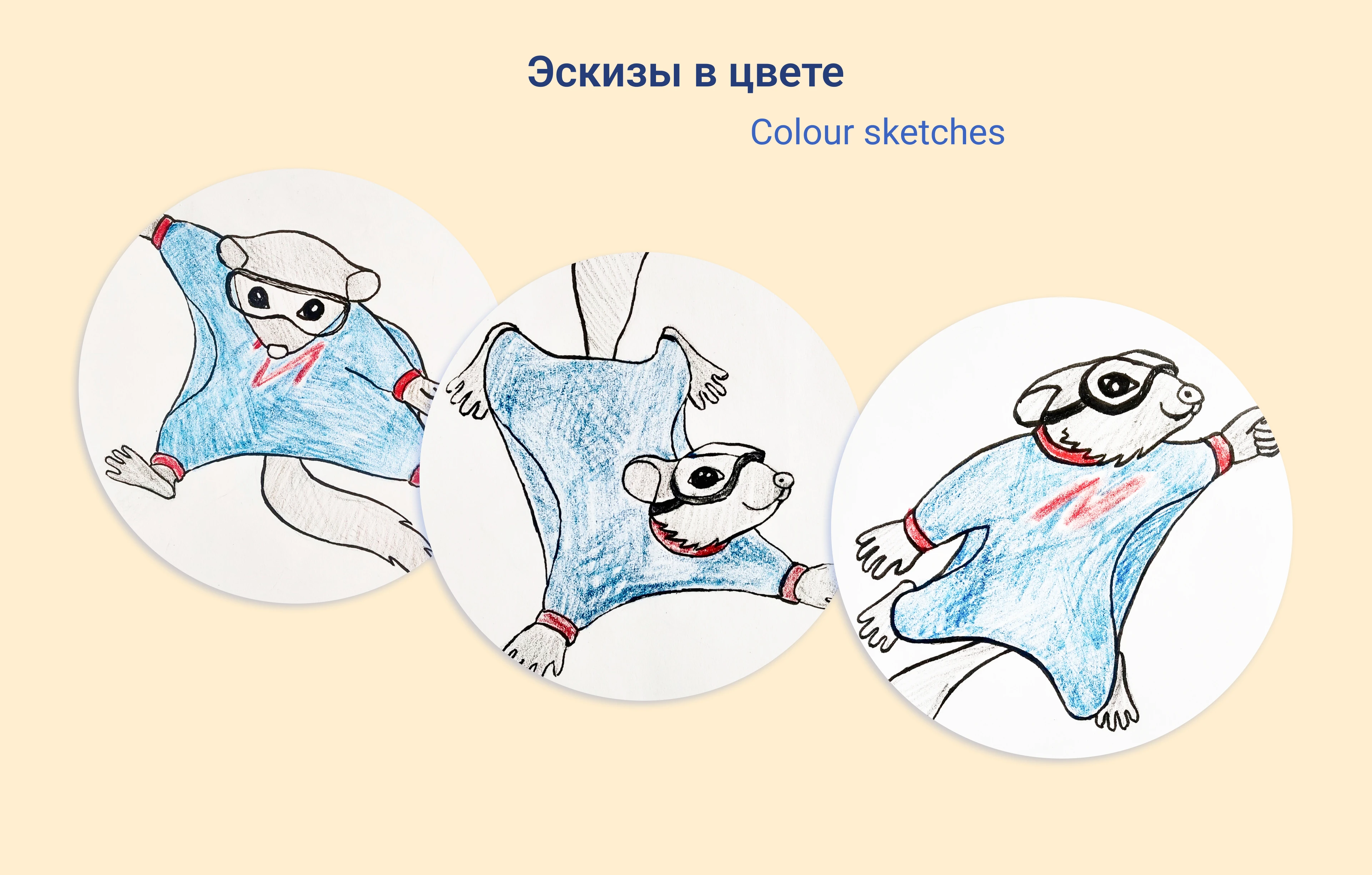 Бренд-персонаж для аттракциона «Полет» — Изображение №4 — Брендинг, Иллюстрация на Dprofile