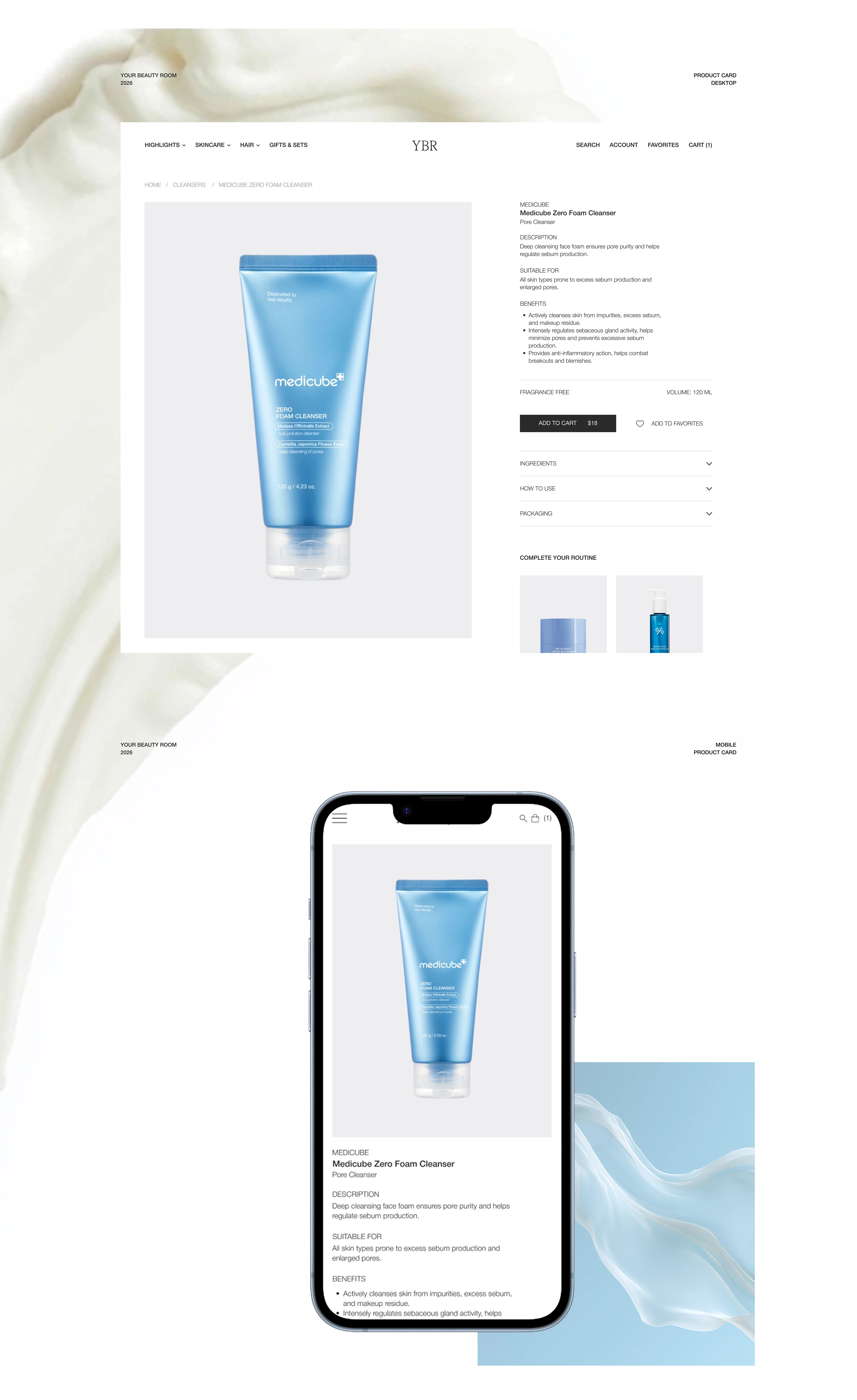 Online store | Your Beauty Room — Изображение №7 — Интерфейсы на Dprofile