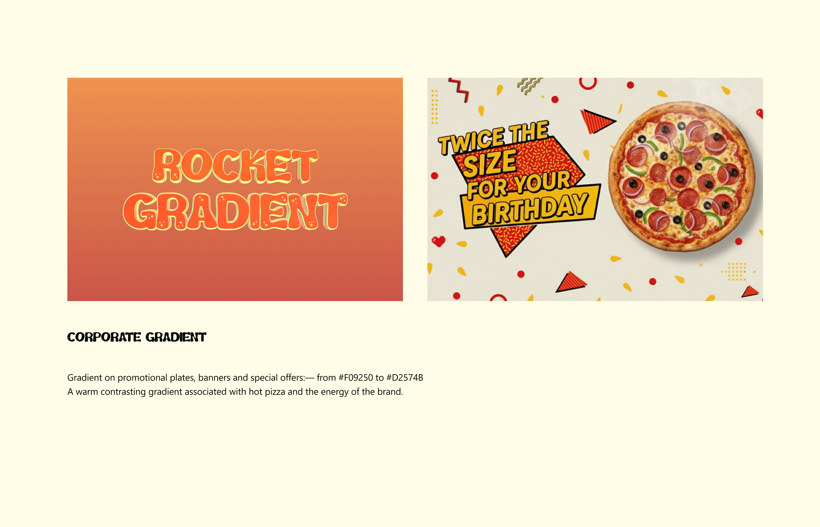 ROCKET PIZZA — Изображение №5 — Интерфейсы, Брендинг на Dprofile
