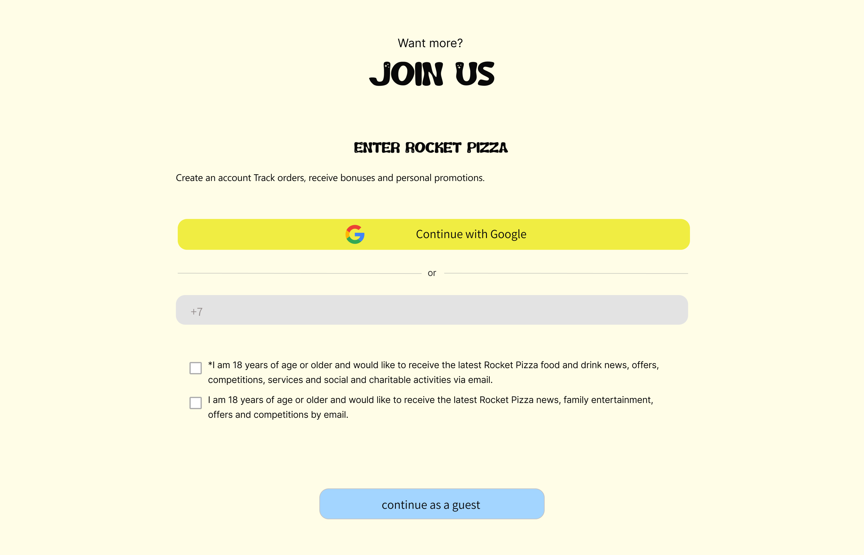 ROCKET PIZZA — Изображение №11 — Интерфейсы, Брендинг на Dprofile