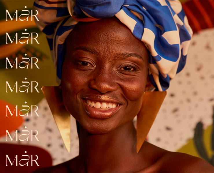 Нейровизуал для платка "Макена" бренда MAR — Брендинг, Маркетинг на Dprofile