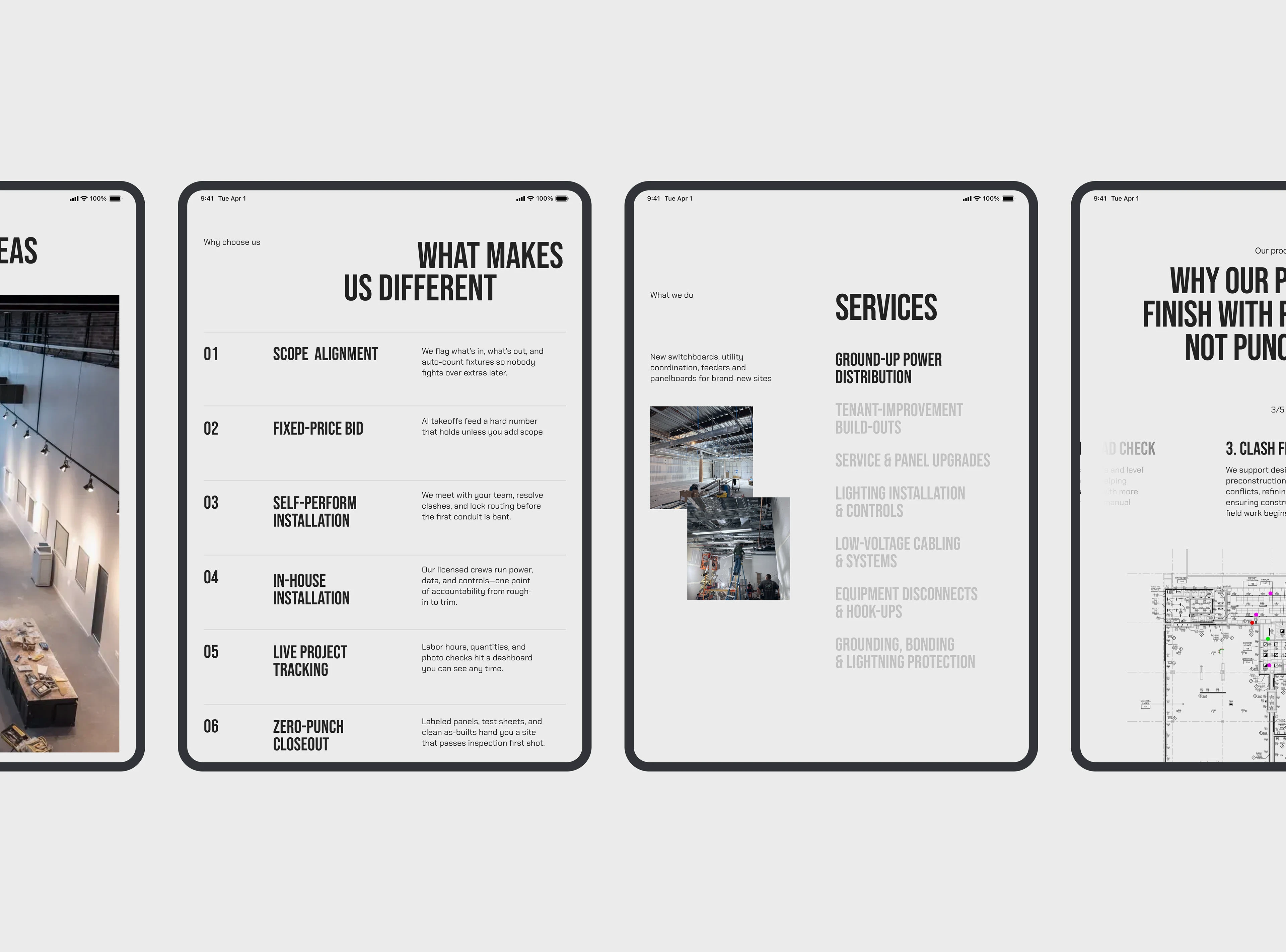PunchZero | Дизайн сайта — Изображение №10 — Интерфейсы на Dprofile