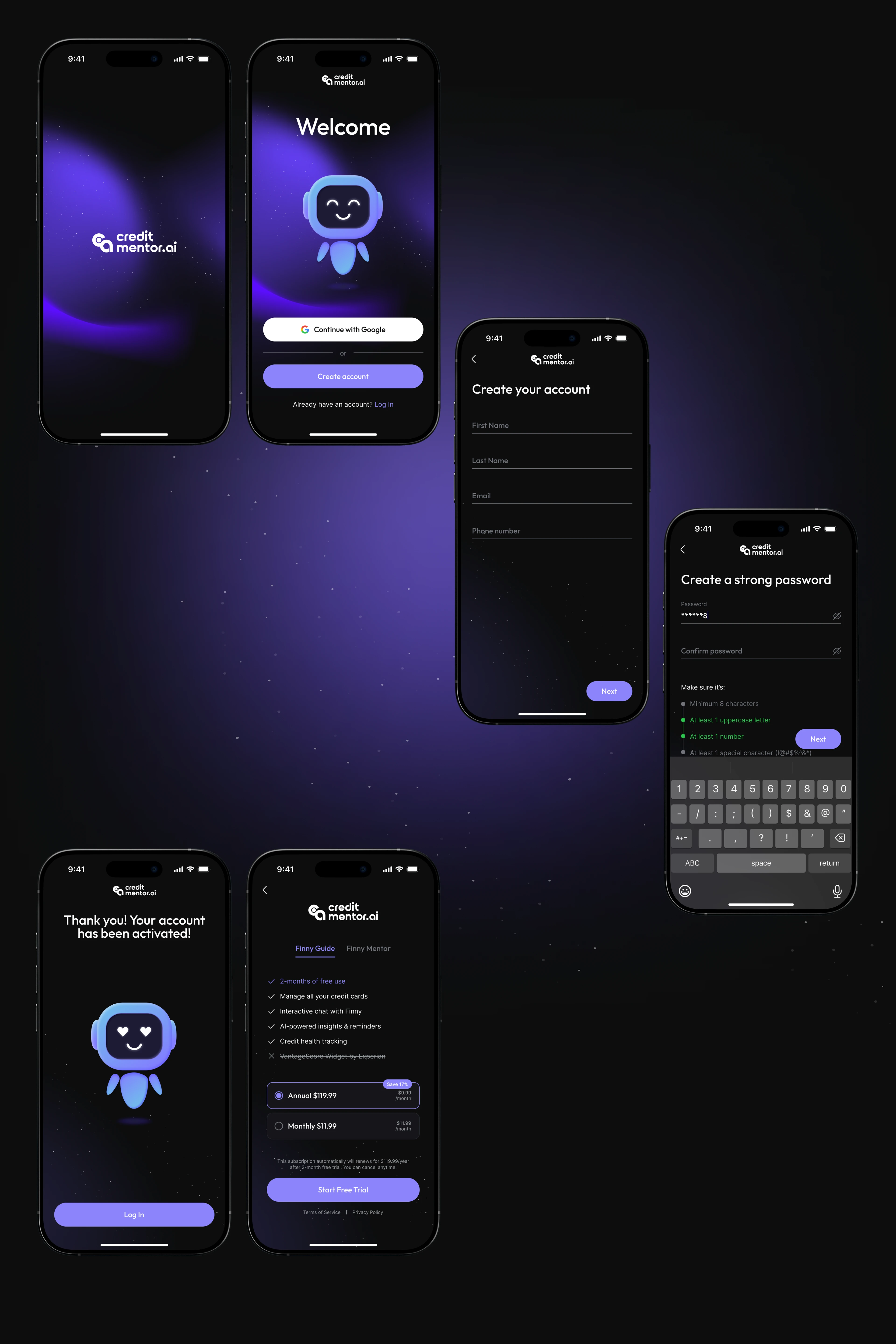 Credit Mentor AI | Мобильное приложение — Изображение №6 — Интерфейсы на Dprofile