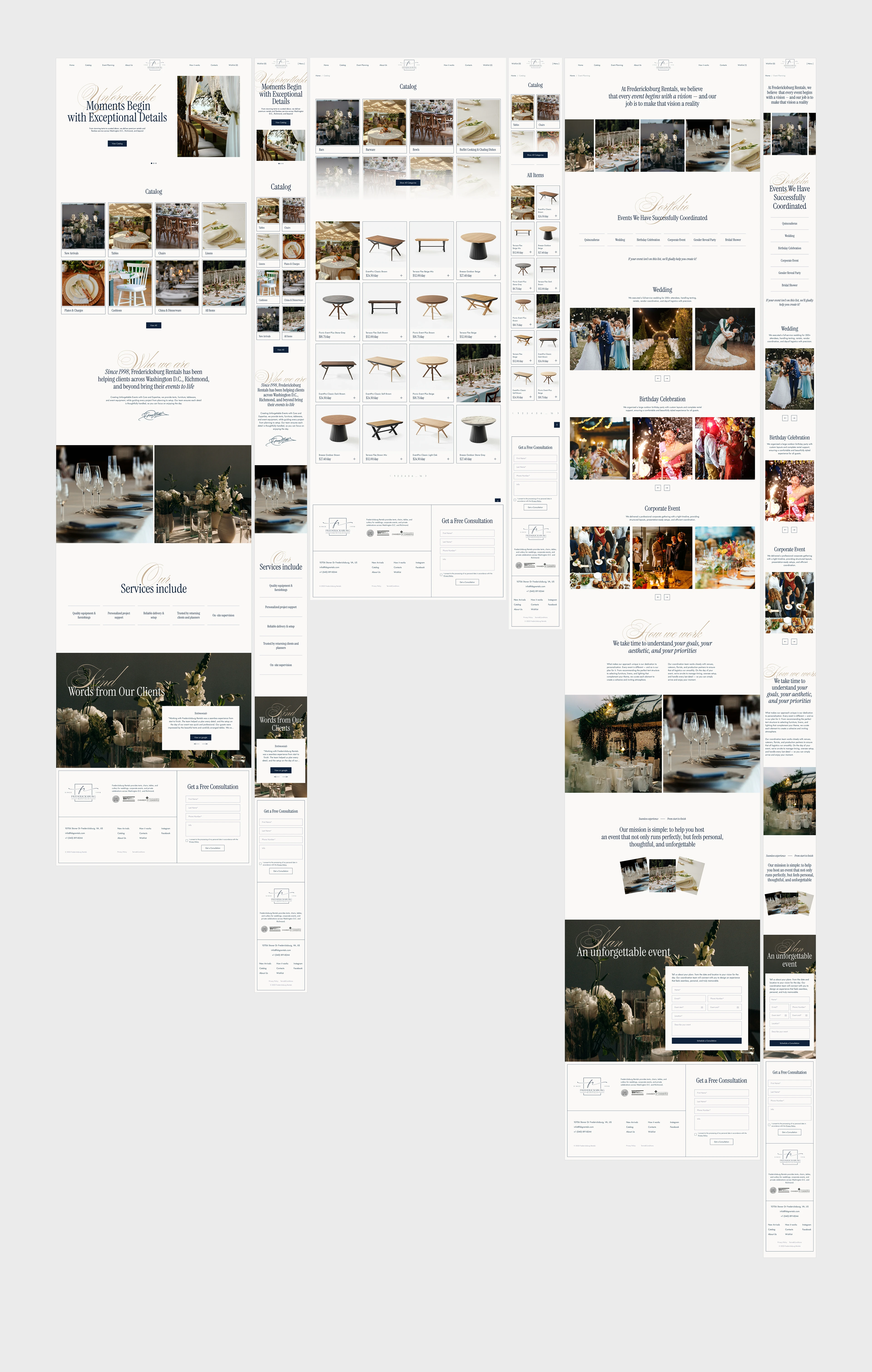 Fredericksburg Rentals UI/UX Дизайн — Изображение №11 — Интерфейсы на Dprofile