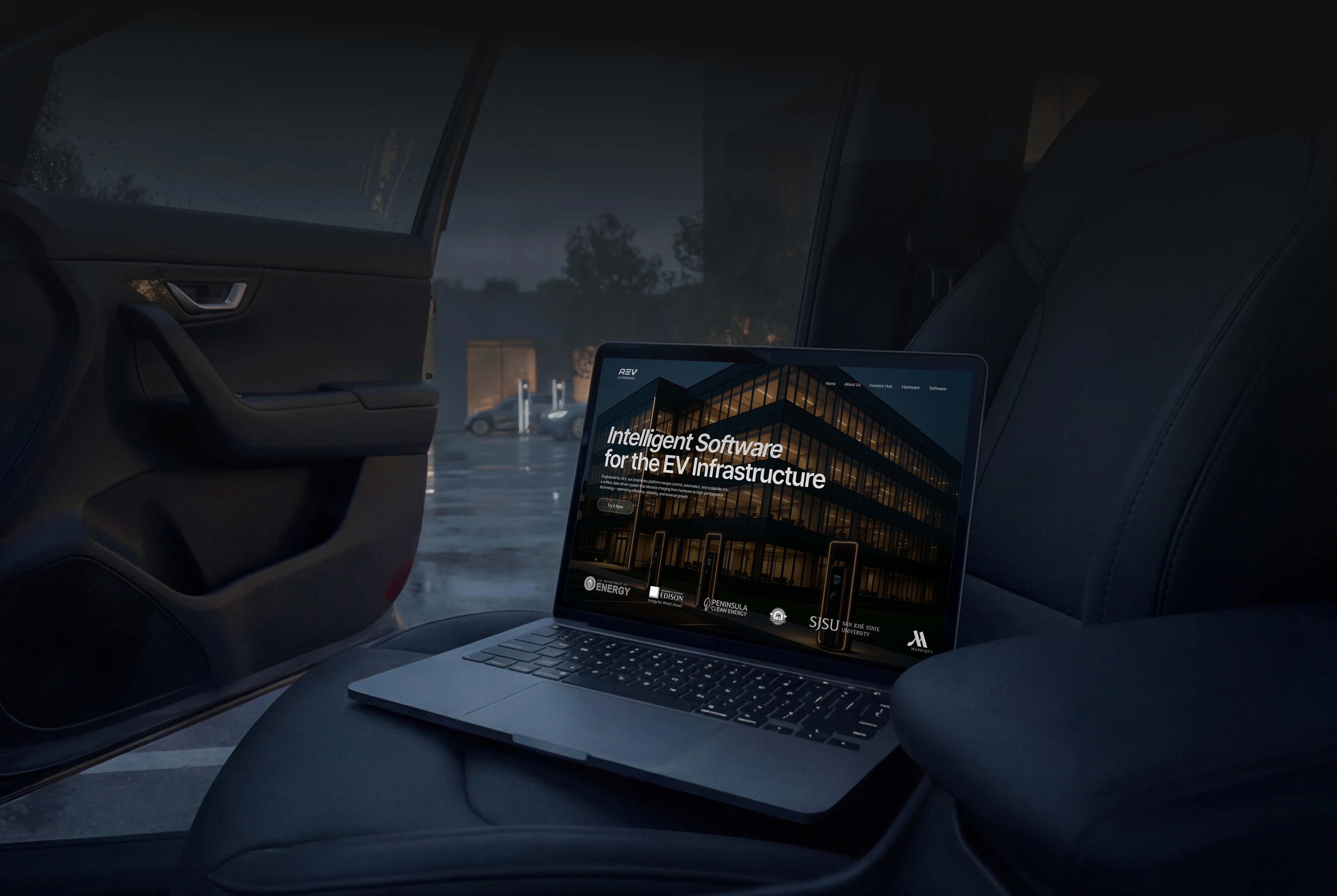 AEV Charging | UI/UX Design — Изображение №2 — Интерфейсы, Нейро на Dprofile