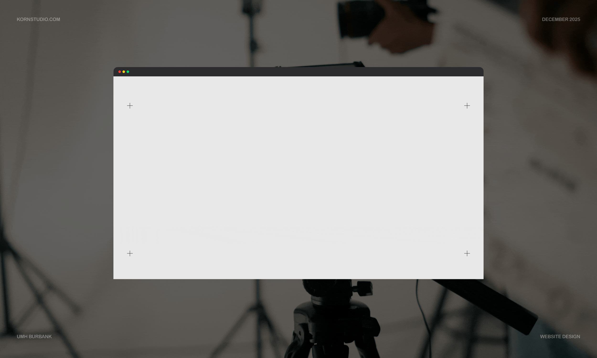 UMH Burbank | Дизайн сайта для подкаст-студии — Изображение №1 — Интерфейсы, Брендинг на Dprofile