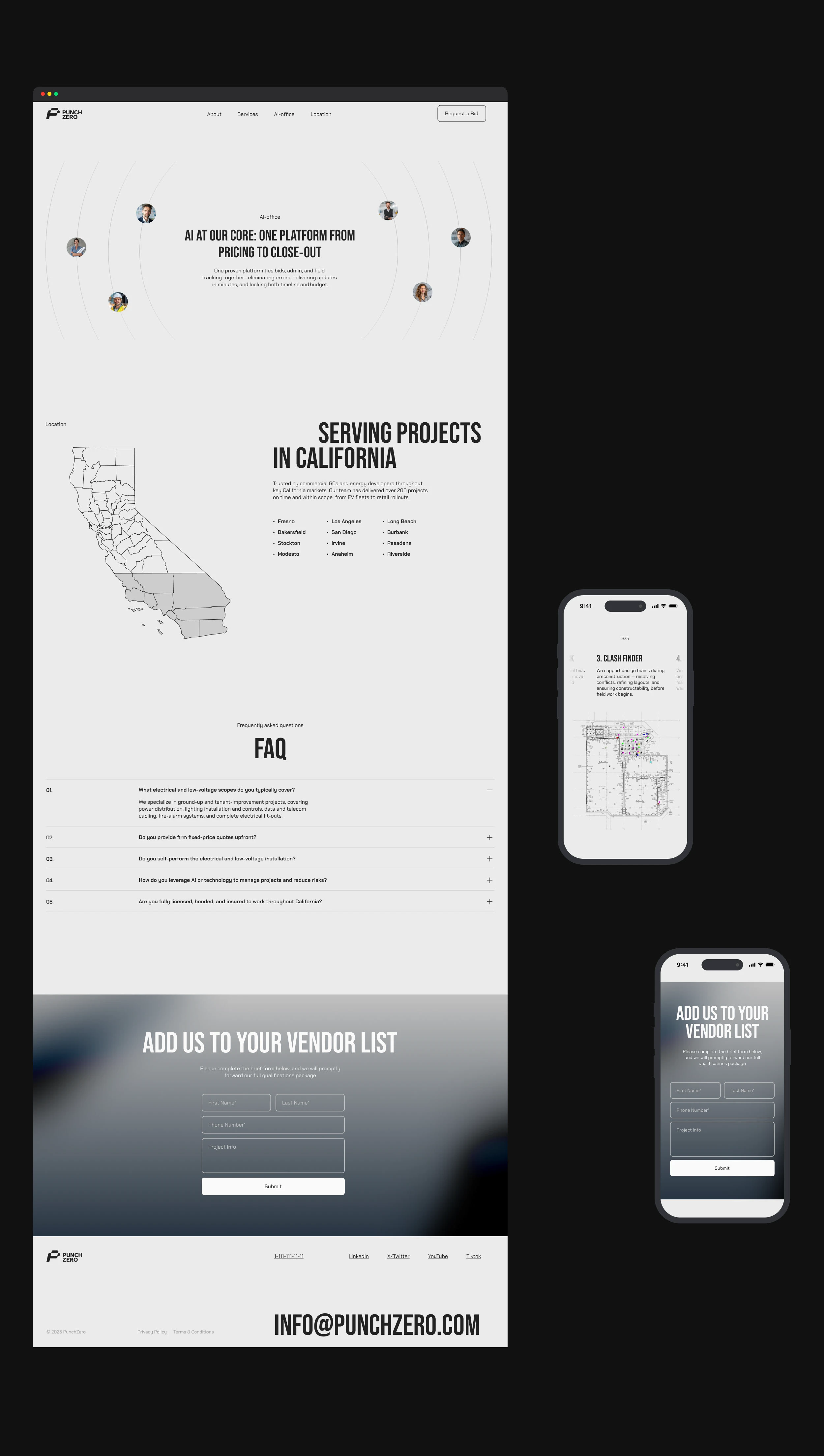 PunchZero | Дизайн сайта — Изображение №9 — Интерфейсы на Dprofile