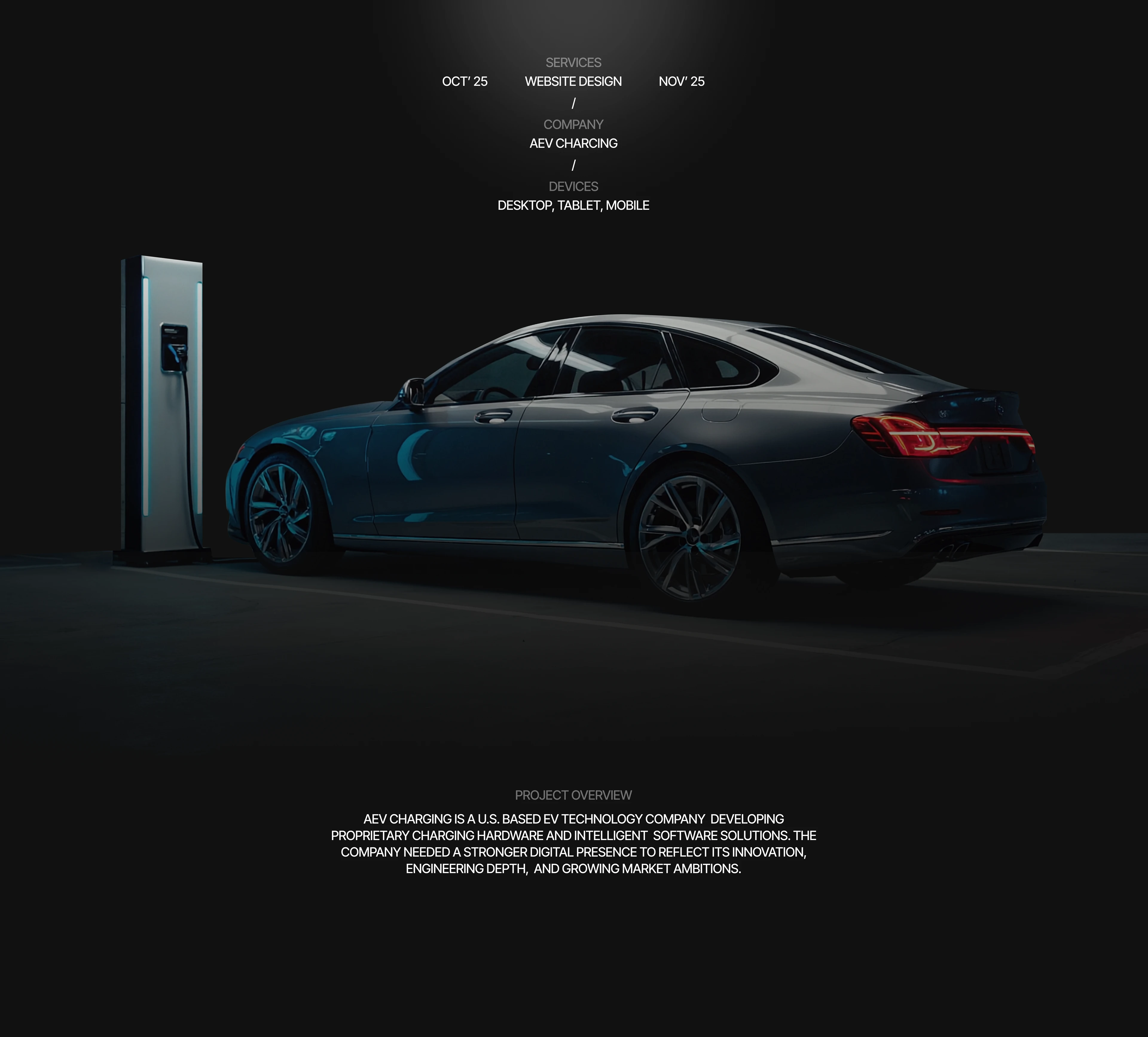 AEV Charging | UI/UX Design — Изображение №1 — Интерфейсы, Нейро на Dprofile