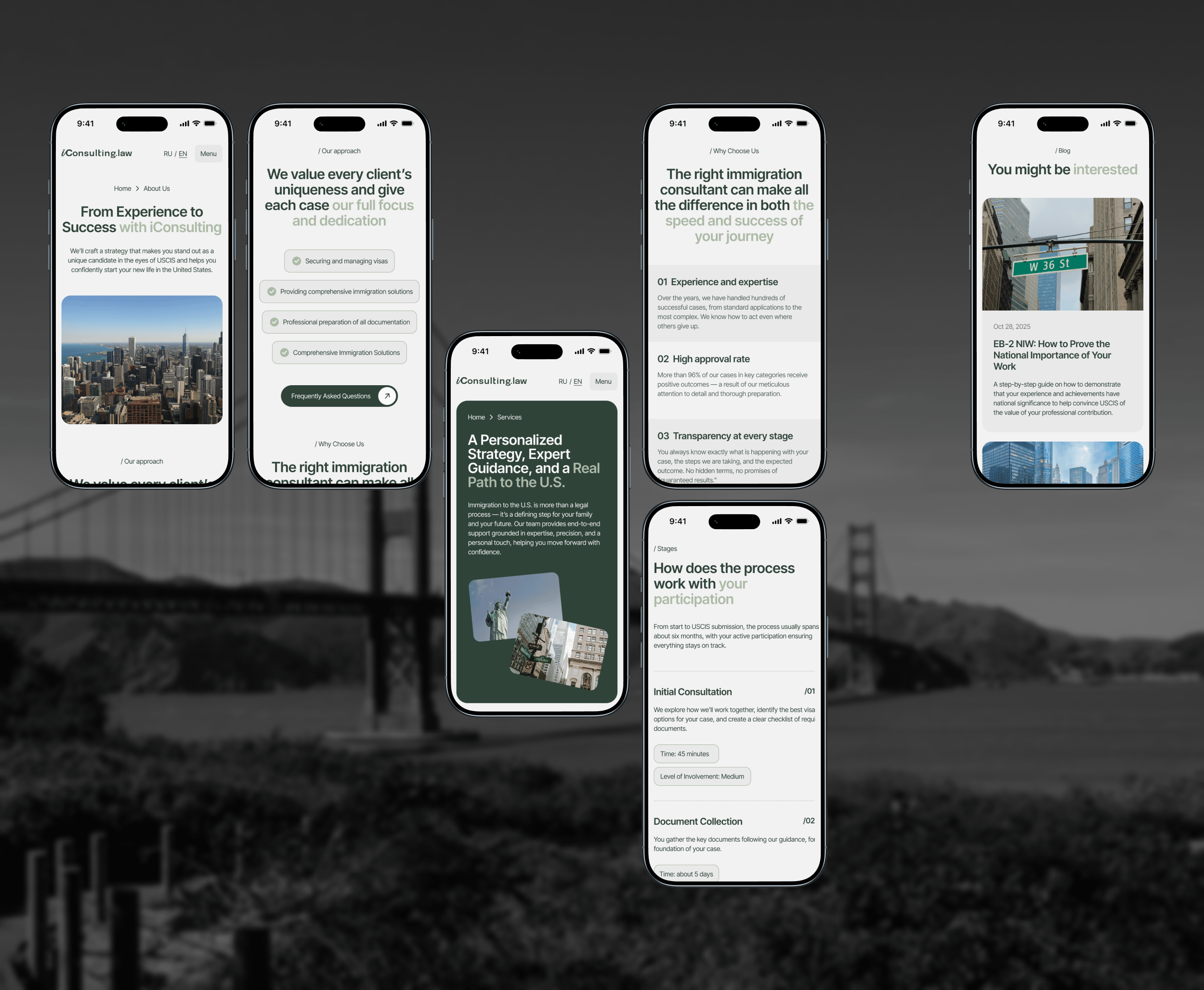 iConsulting | Website design & Brand Identity — Изображение №12 — Интерфейсы, Брендинг на Dprofile