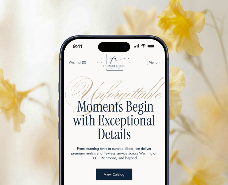 Fredericksburg Rentals UI/UX Дизайн — Интерфейсы на Dprofile