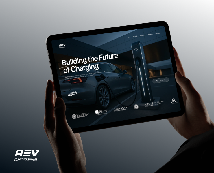 AEV Charging | UI/UX Design — Интерфейсы, Нейро на Dprofile