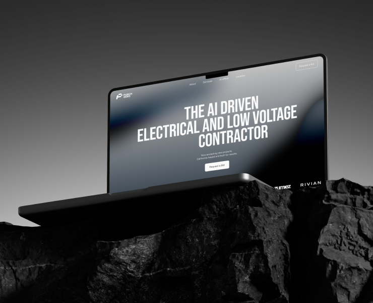 PunchZero | Дизайн сайта — Интерфейсы на Dprofile