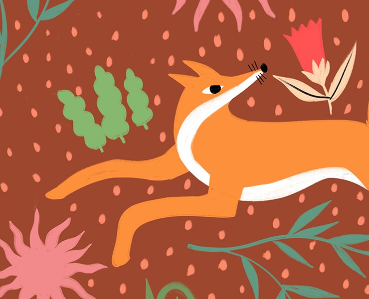 Лис — Иллюстрация на Dprofile