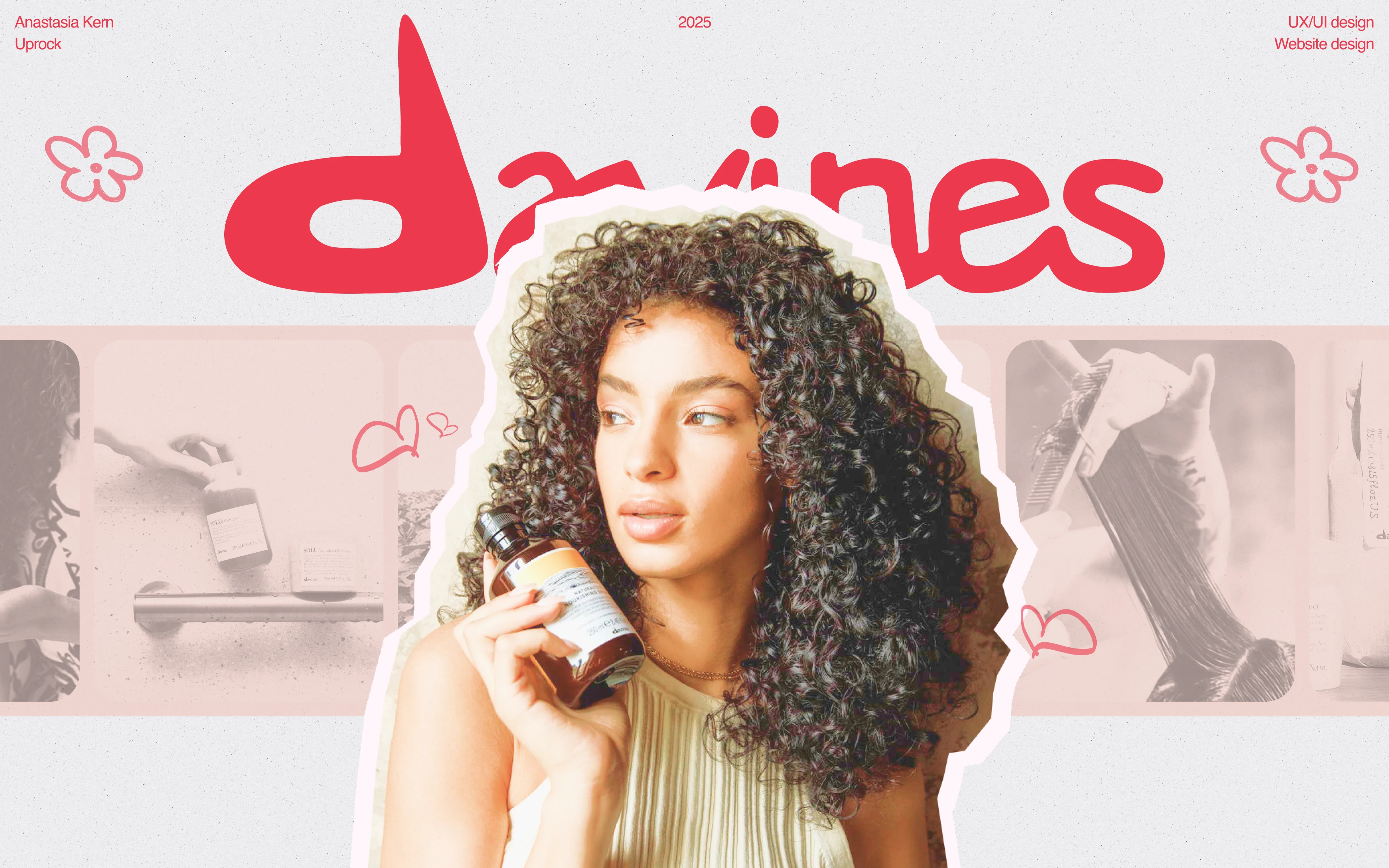 DAVINES | Corporate website | UX/UI design — Изображение №1 — Интерфейсы на Dprofile