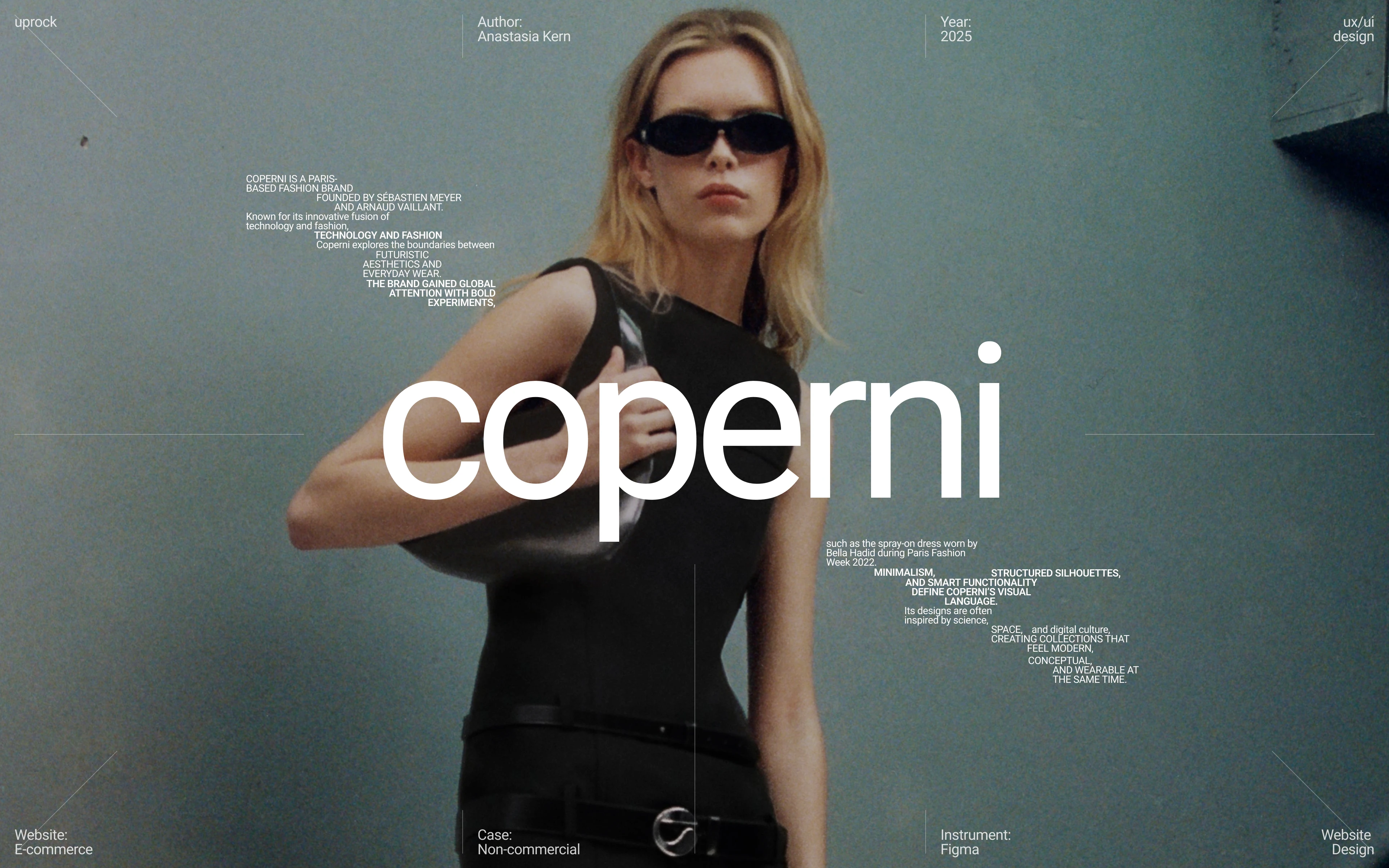 COPERNI | E-commerce | UX/UI design — Изображение №1 — Интерфейсы на Dprofile