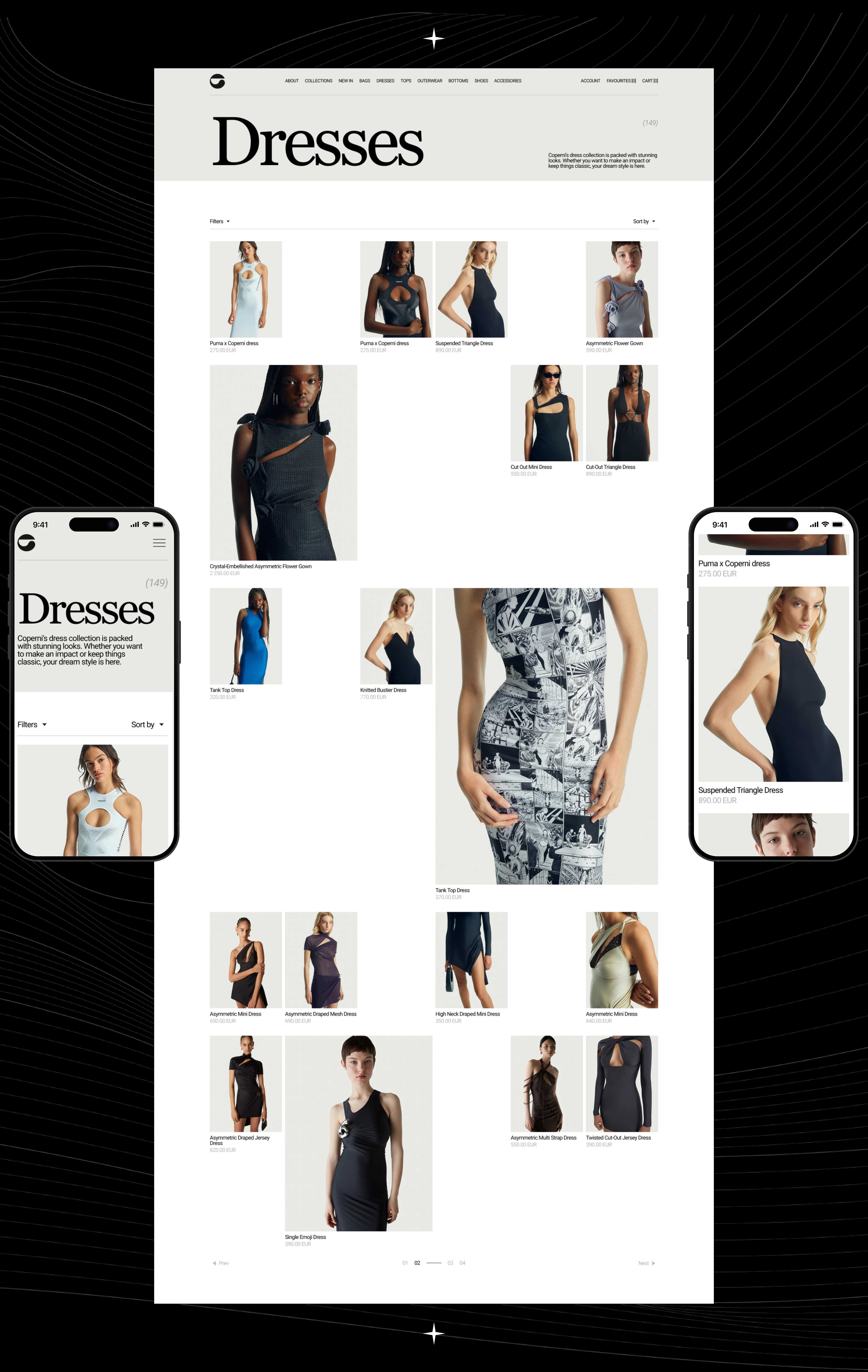 COPERNI | E-commerce | UX/UI design — Изображение №6 — Интерфейсы на Dprofile