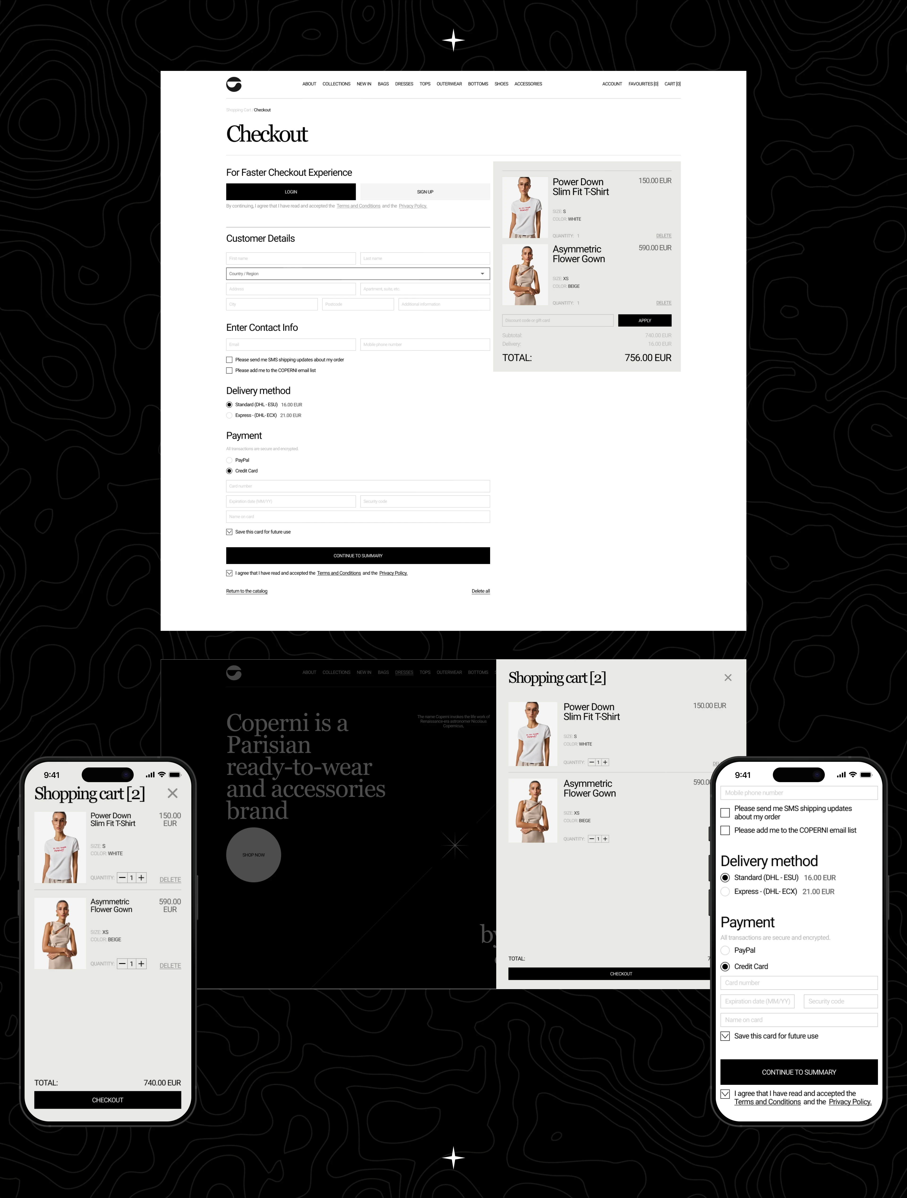 COPERNI | E-commerce | UX/UI design — Изображение №10 — Интерфейсы на Dprofile