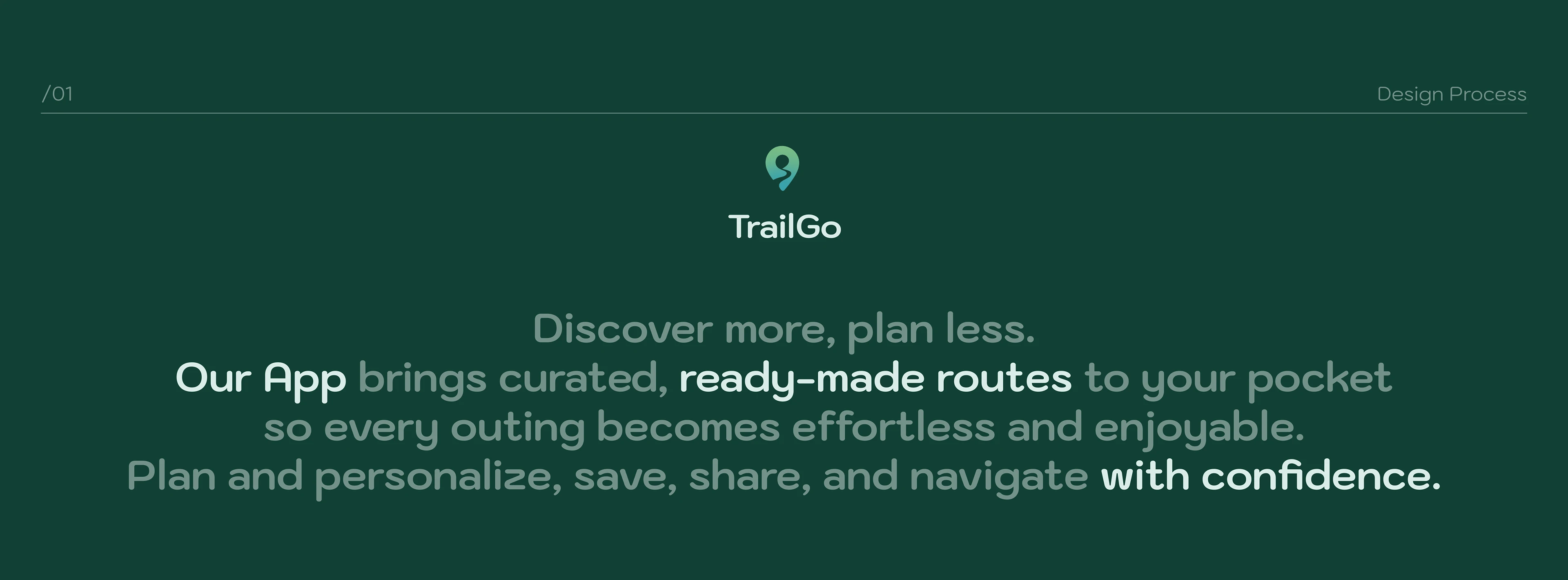 App travel TrailGo/with ready-made routes — Изображение №2 — Интерфейсы на Dprofile
