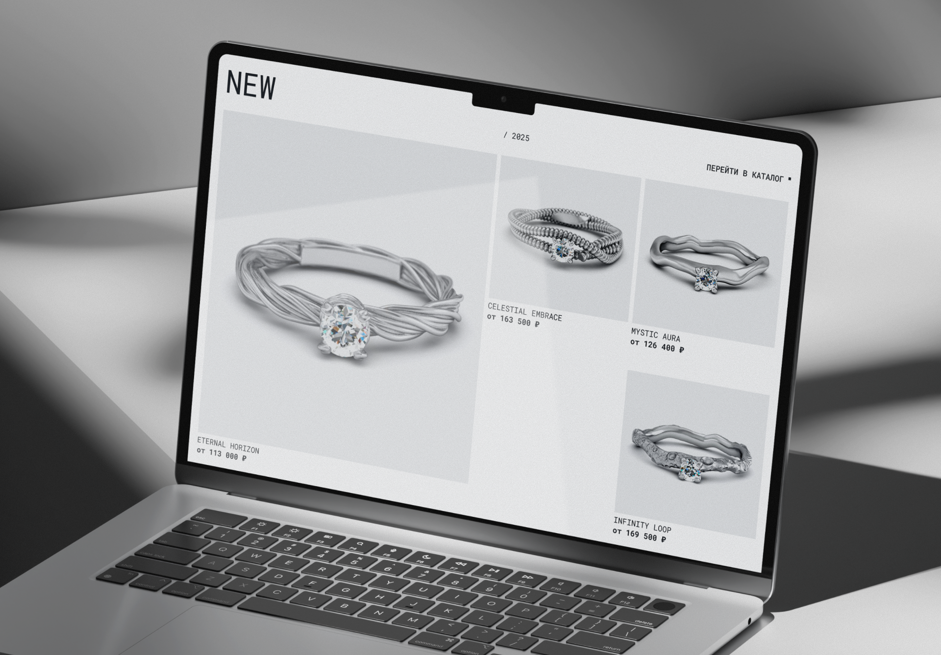 Концепт сайта ювелирной студии — Изображение №7 — Интерфейсы, Брендинг на Dprofile